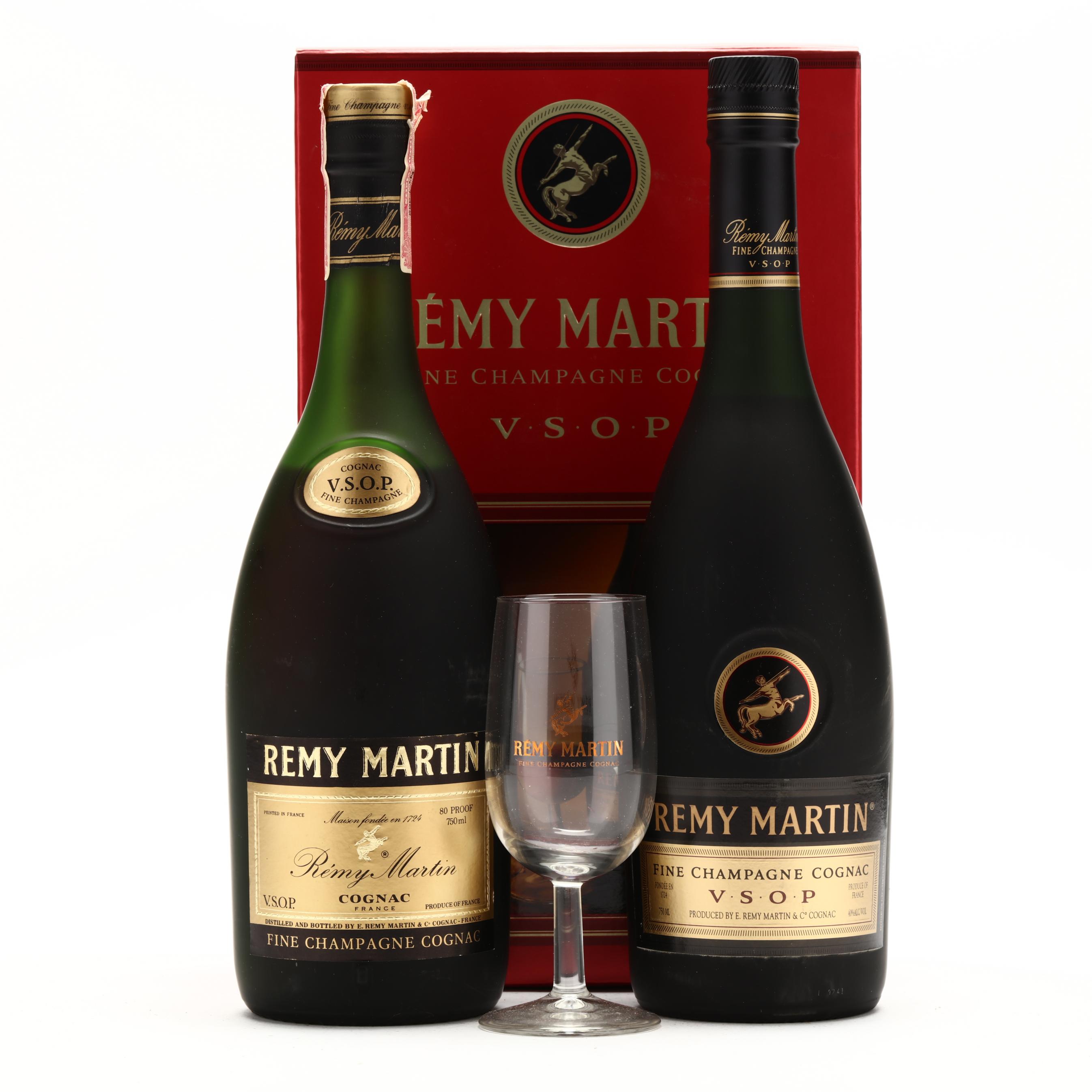Sold at Auction: Remy Martin Cognac Bottle