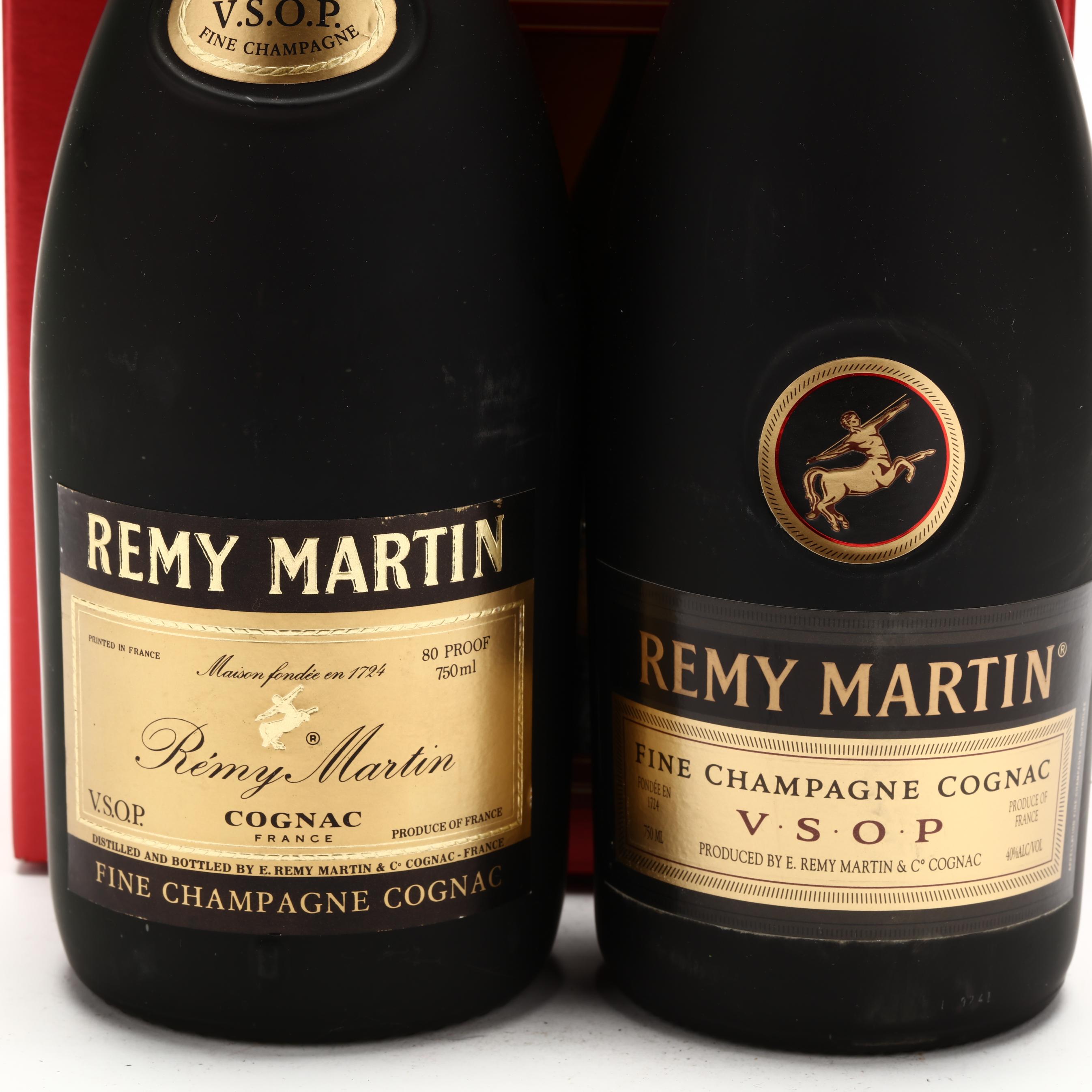 Remy Martin V.S.O.P. Cognac and Glassware (Lot 9122 - Rare