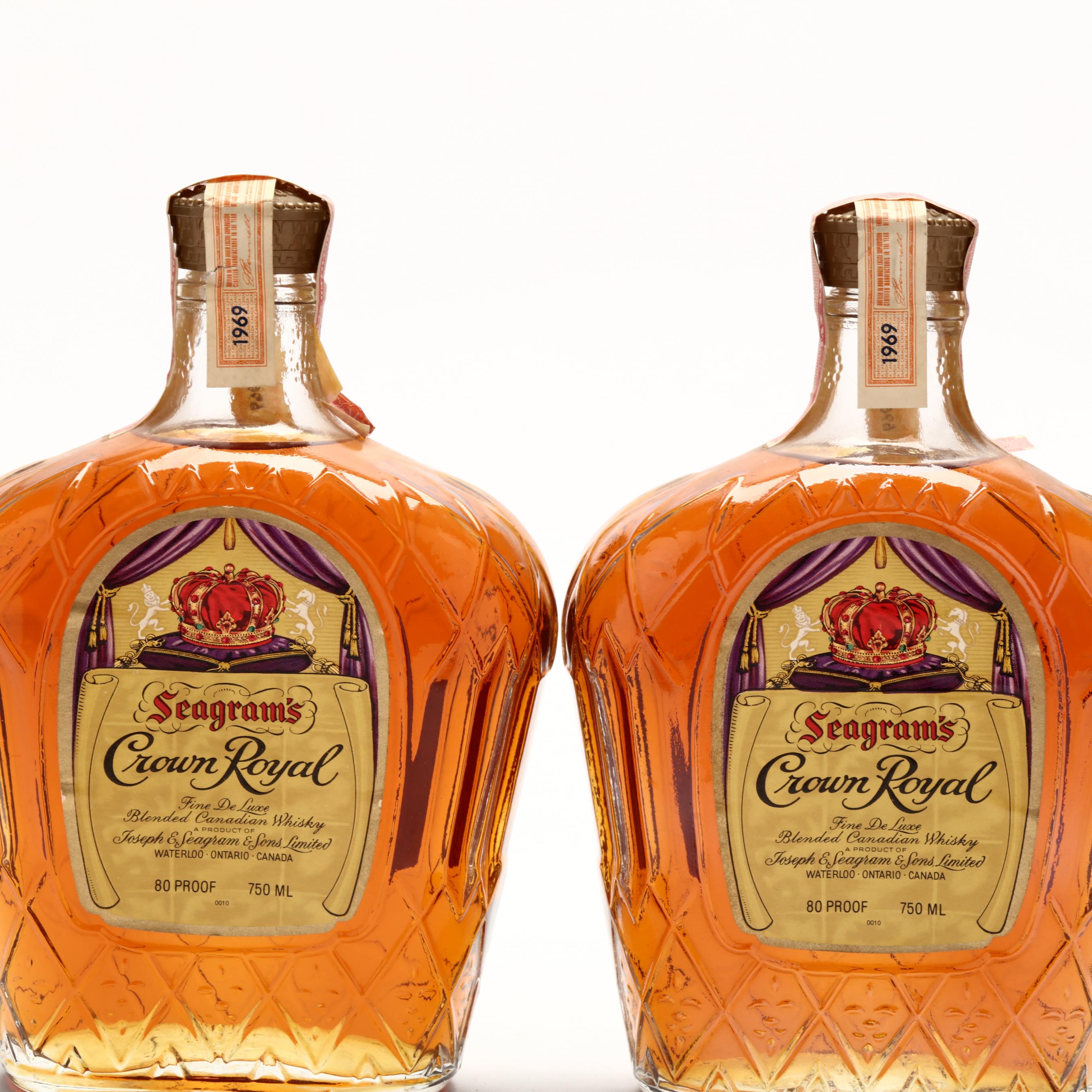 Seagram's Crown Royal Canadian Whisky (Lot 9264 - Rare
