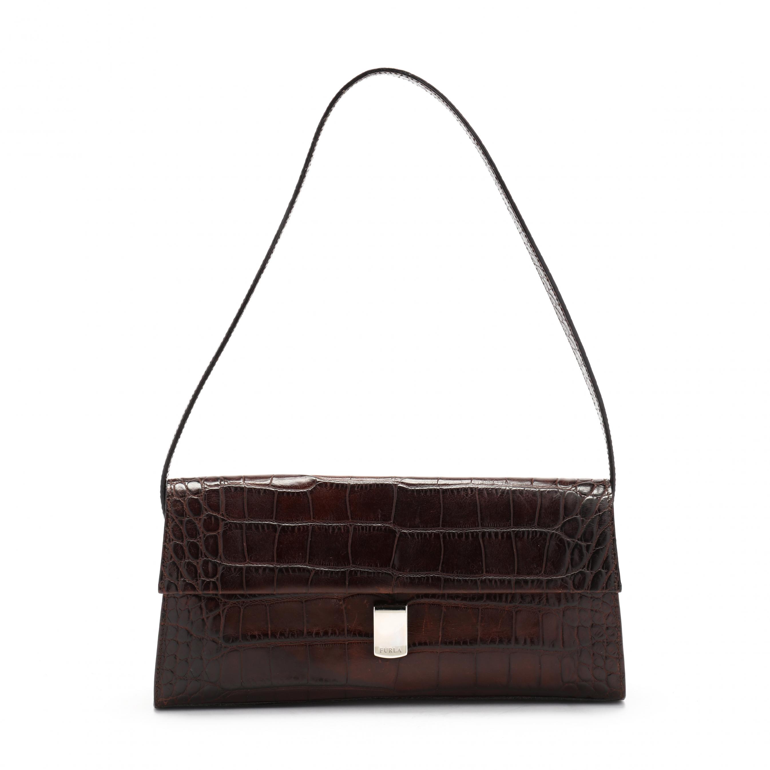 Vintage Crocodile Handbag, Furla