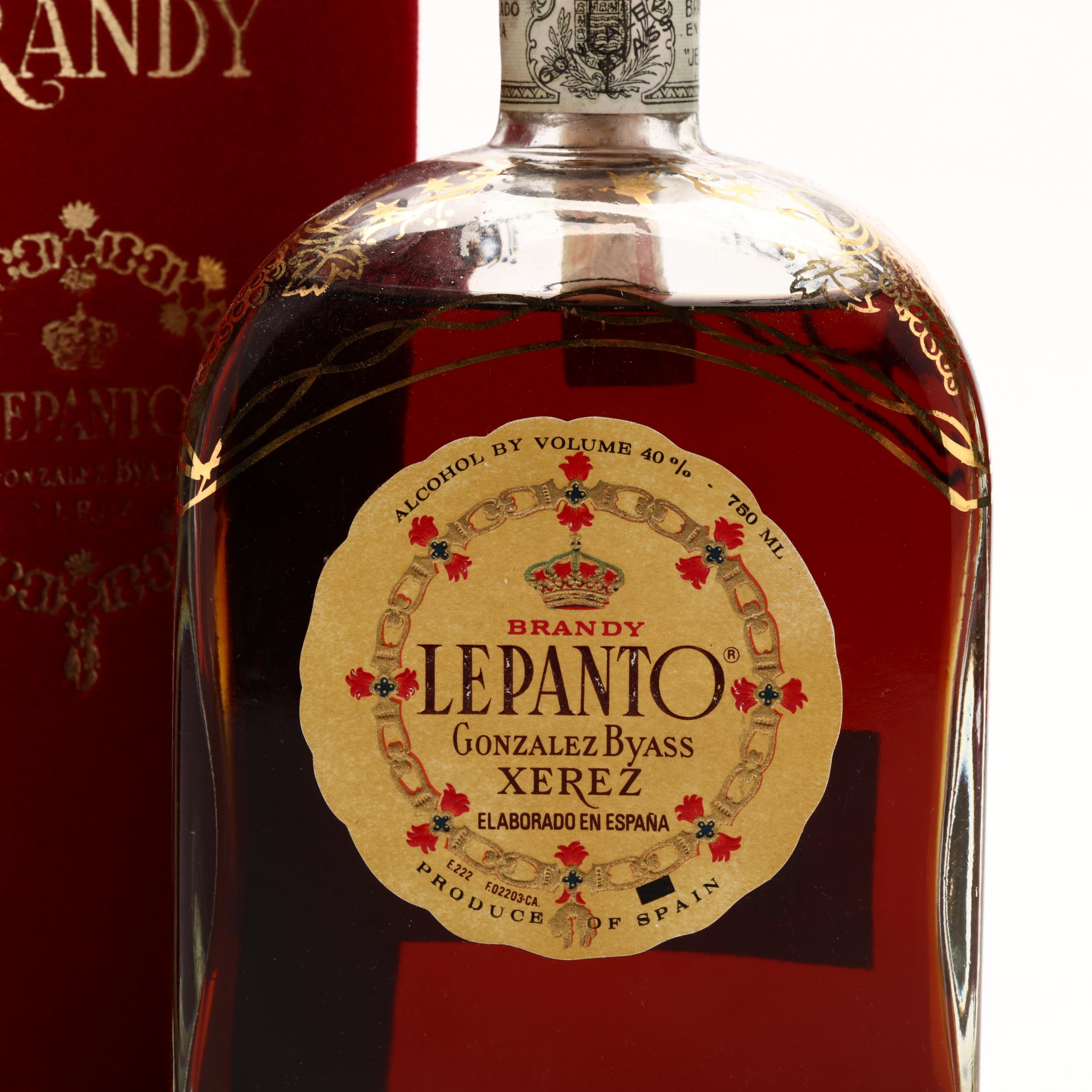 Lepanto Gonzalez Byass Brandy (Lot 9149 - Rare SpiritsDec 2