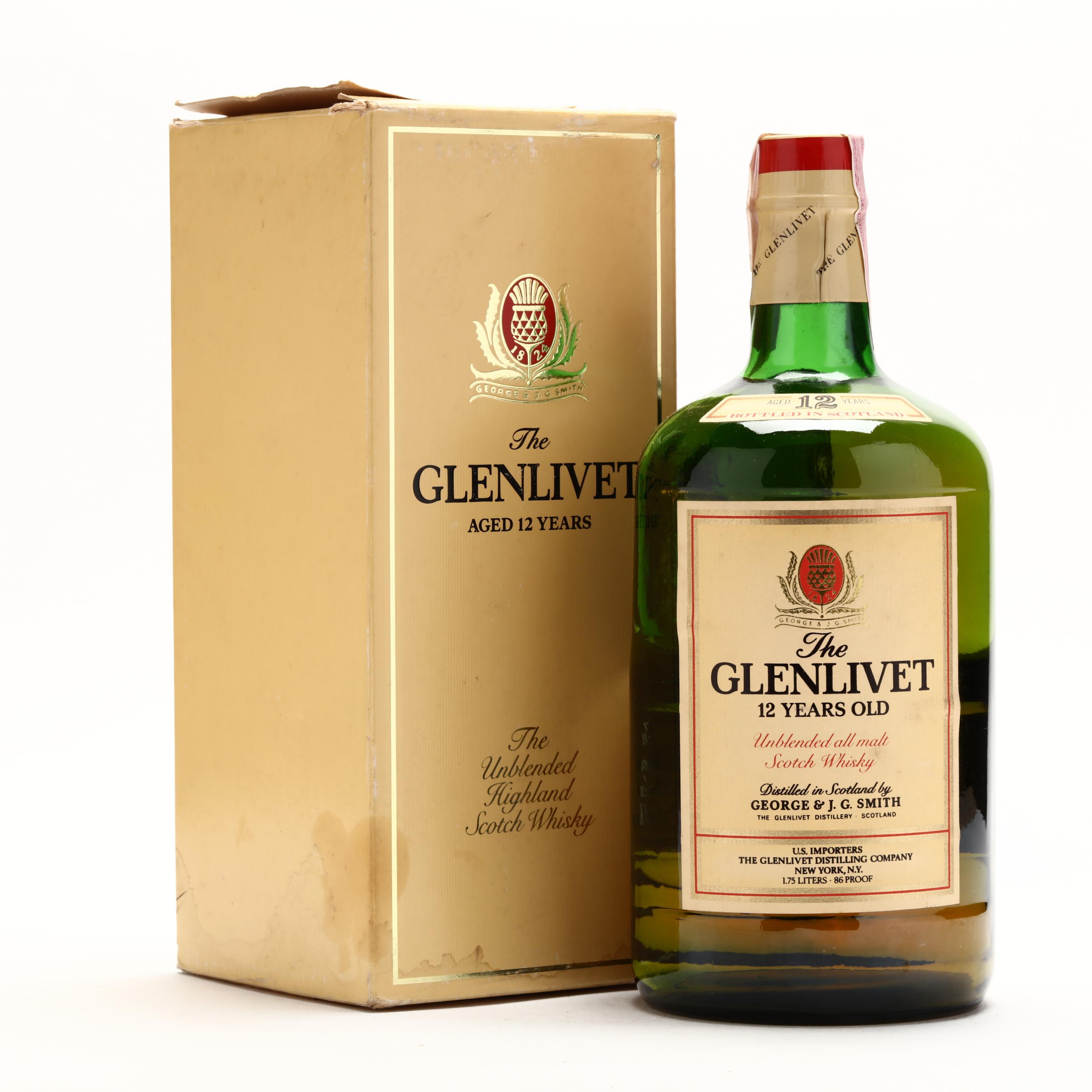Glenlivet Scotch Whisky (Lot 9171 - Rare SpiritsDec 2, 2022, 12:00pm)
