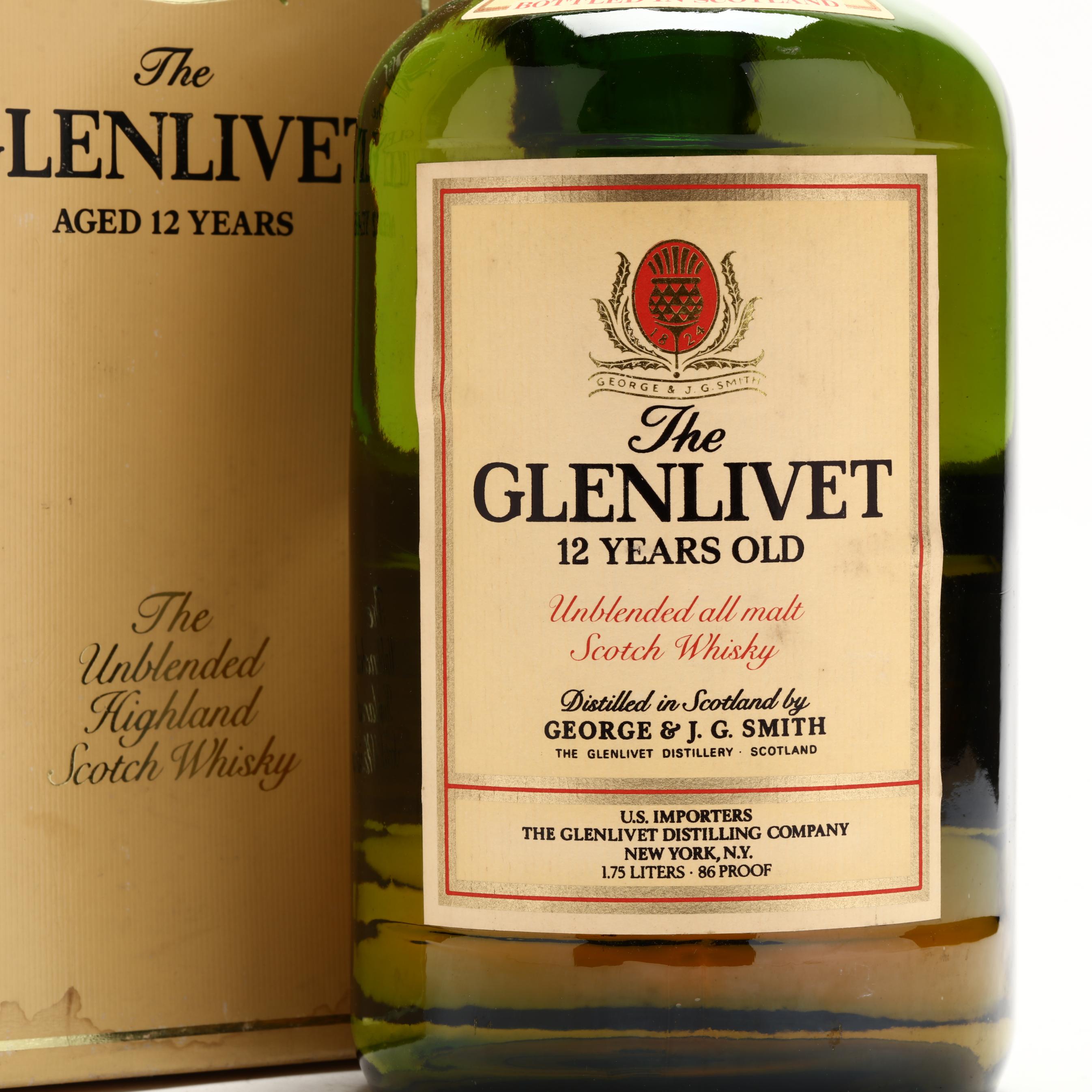 希少　GLENLIVET 時計　ヴィンテージ　当時物　ウイスキー　ノベルティ 70's GLENLIVET SCOTCH Quartz Clock ~ THE FATHER OF ALL SCOTCH 12