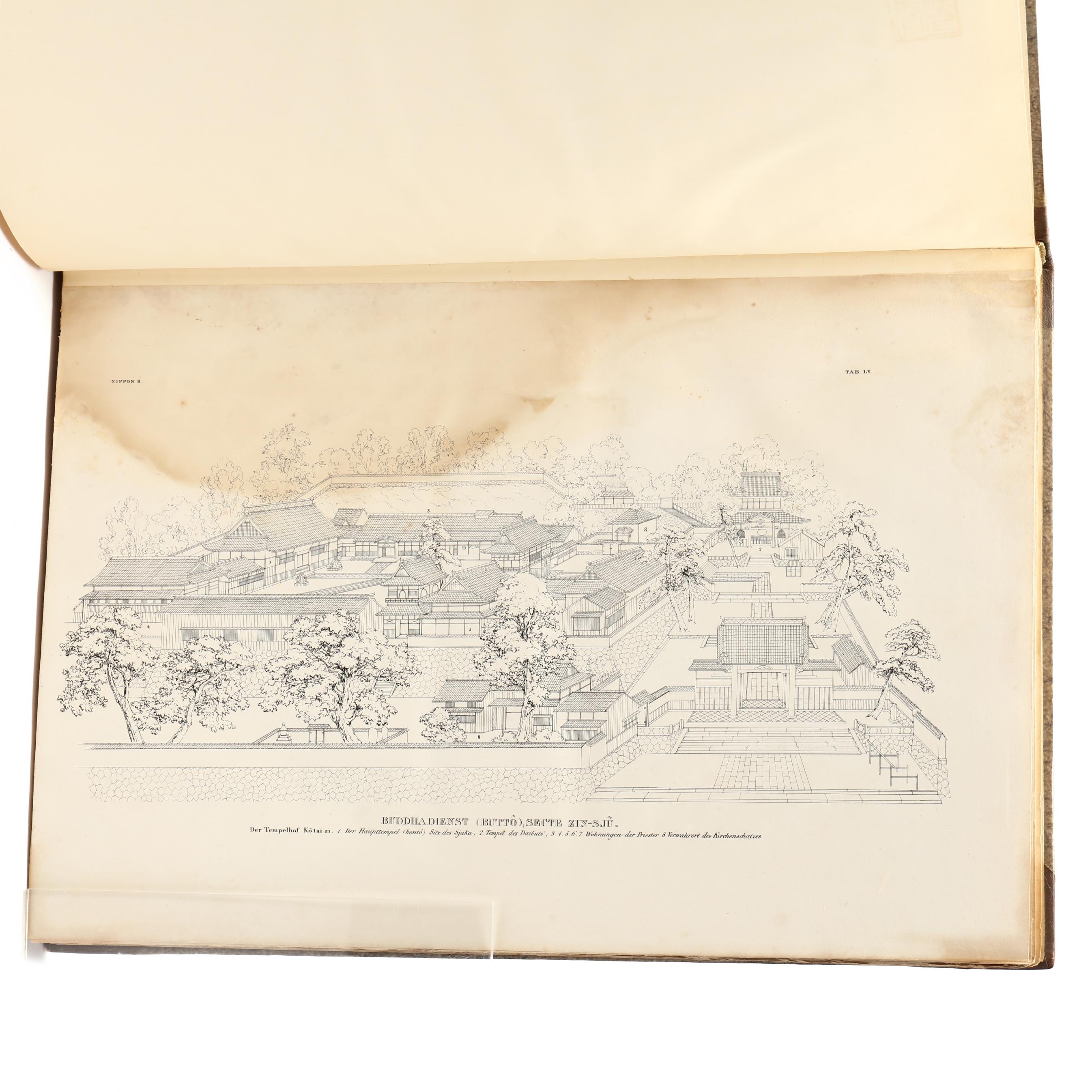Philipp Franz von Siebold (1796-1866), Five Nippon Folios on Japan