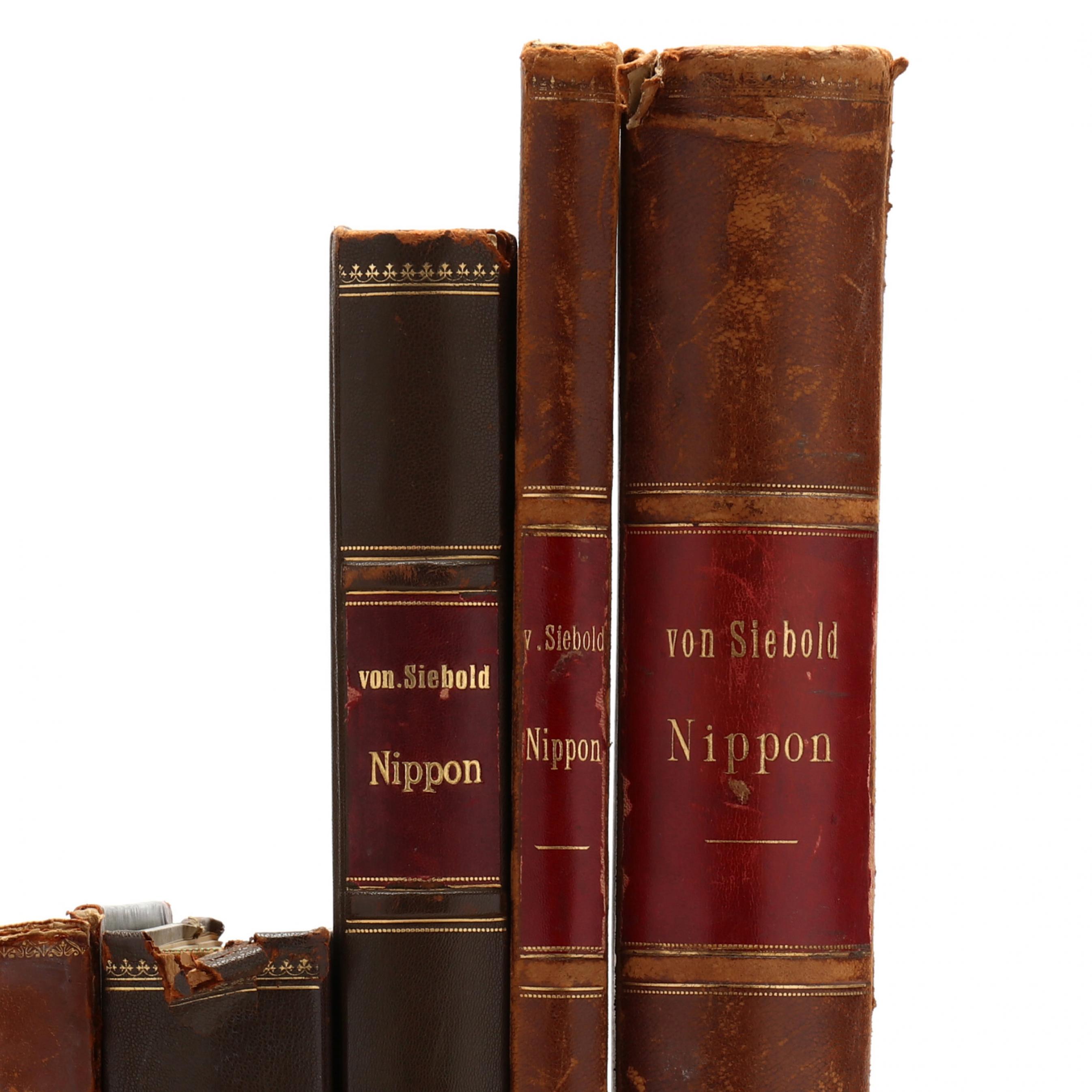 Philipp Franz von Siebold (1796-1866), Five Nippon Folios on Japan