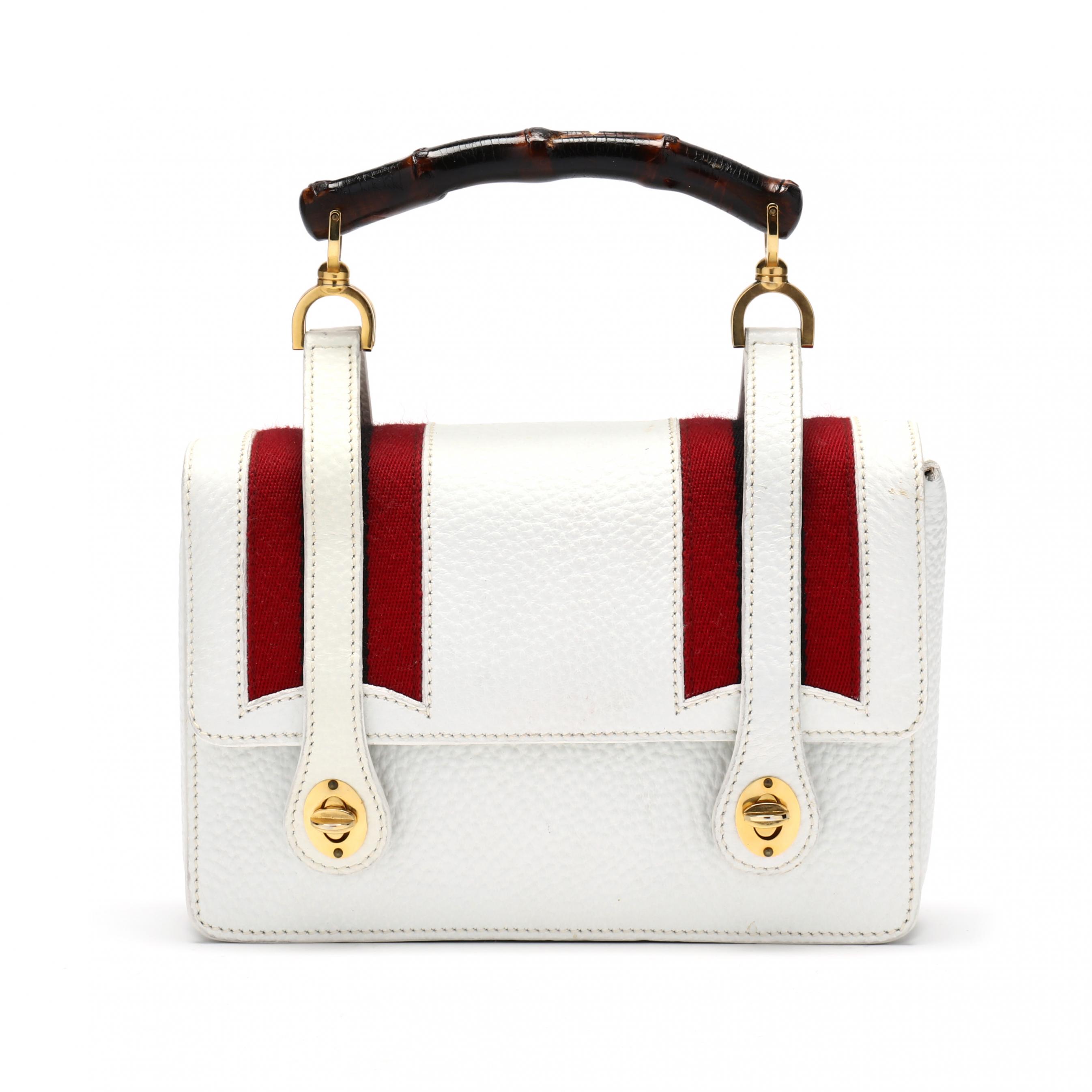 Vintage Bamboo Top Handle Bag, Gucci (Lot 1055 - Holiday Boutique