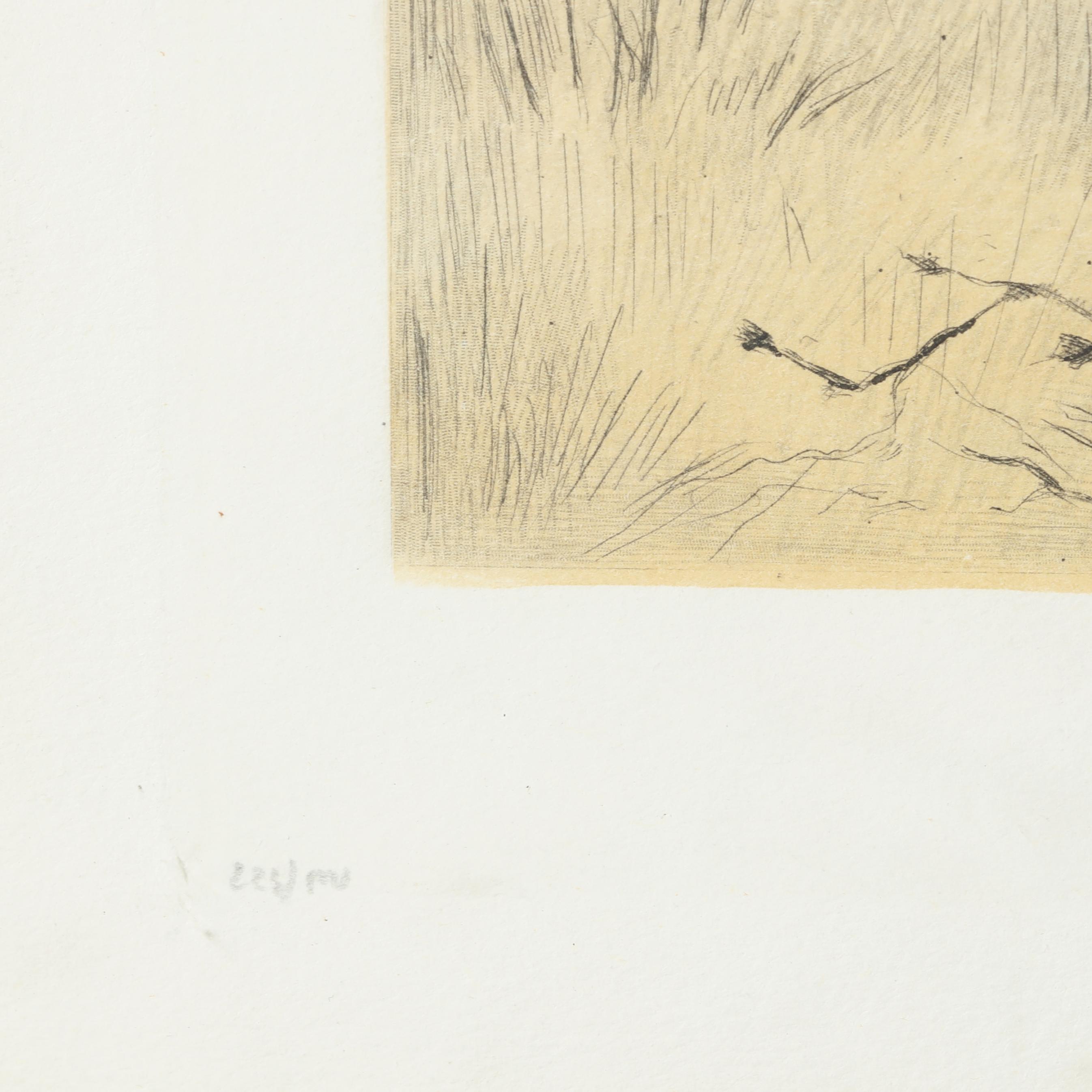 Léon Danchin (French, 1887-1939), Two Resting Setters and