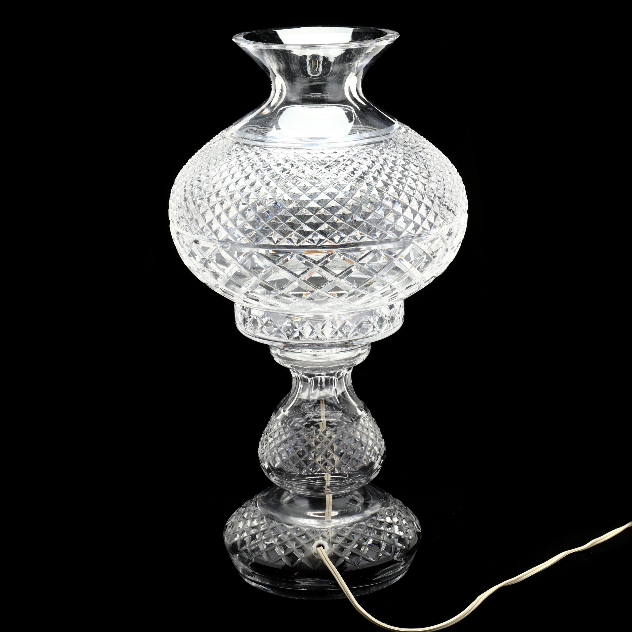 Waterford Crystal Hurricane Table Lamp (Lot 2243 - December Estate  AuctionDec 15, 2022, 9:00am), image size:2692x2692