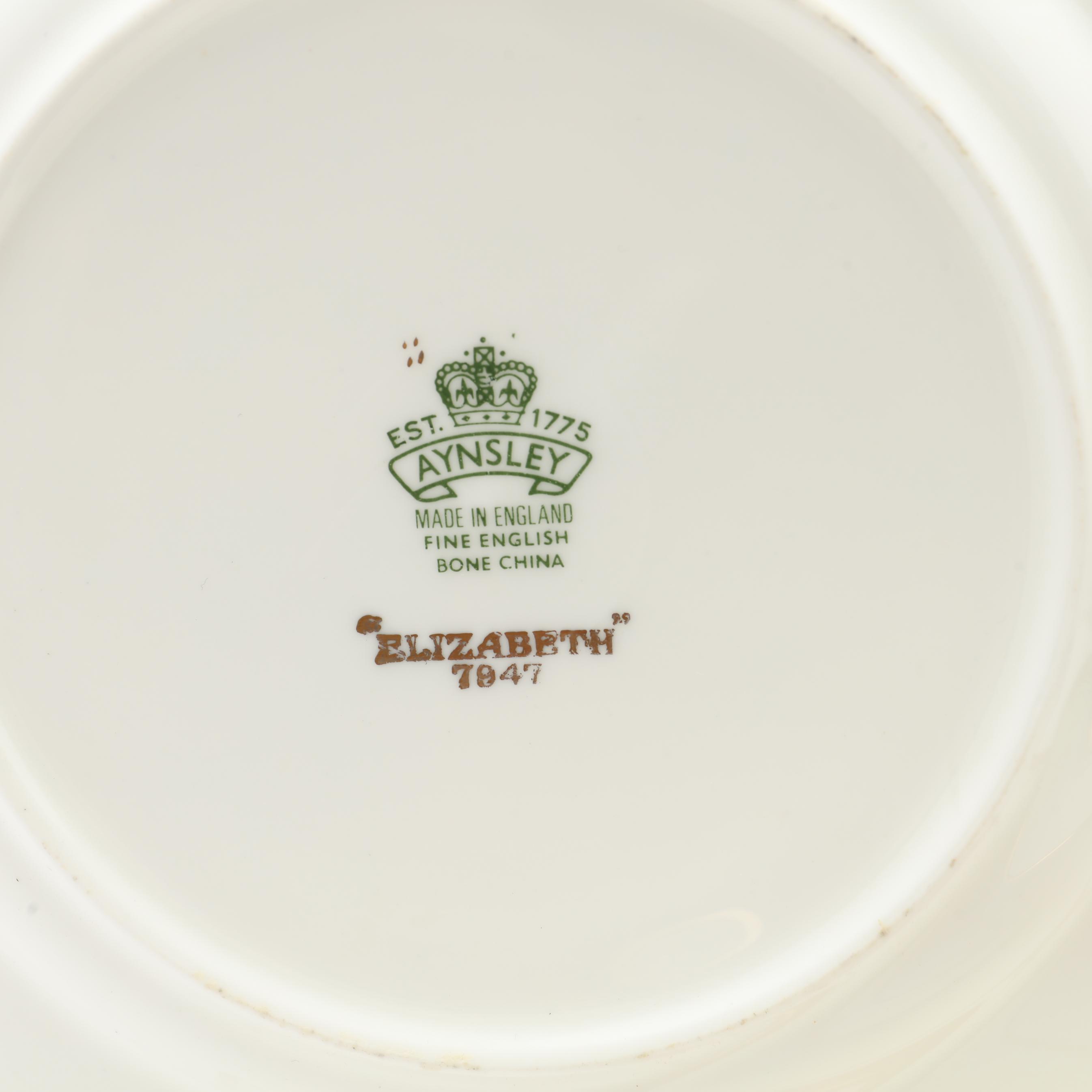 44) Piece Set of Aynsley Elizabeth China Dinnerware (Lot 345