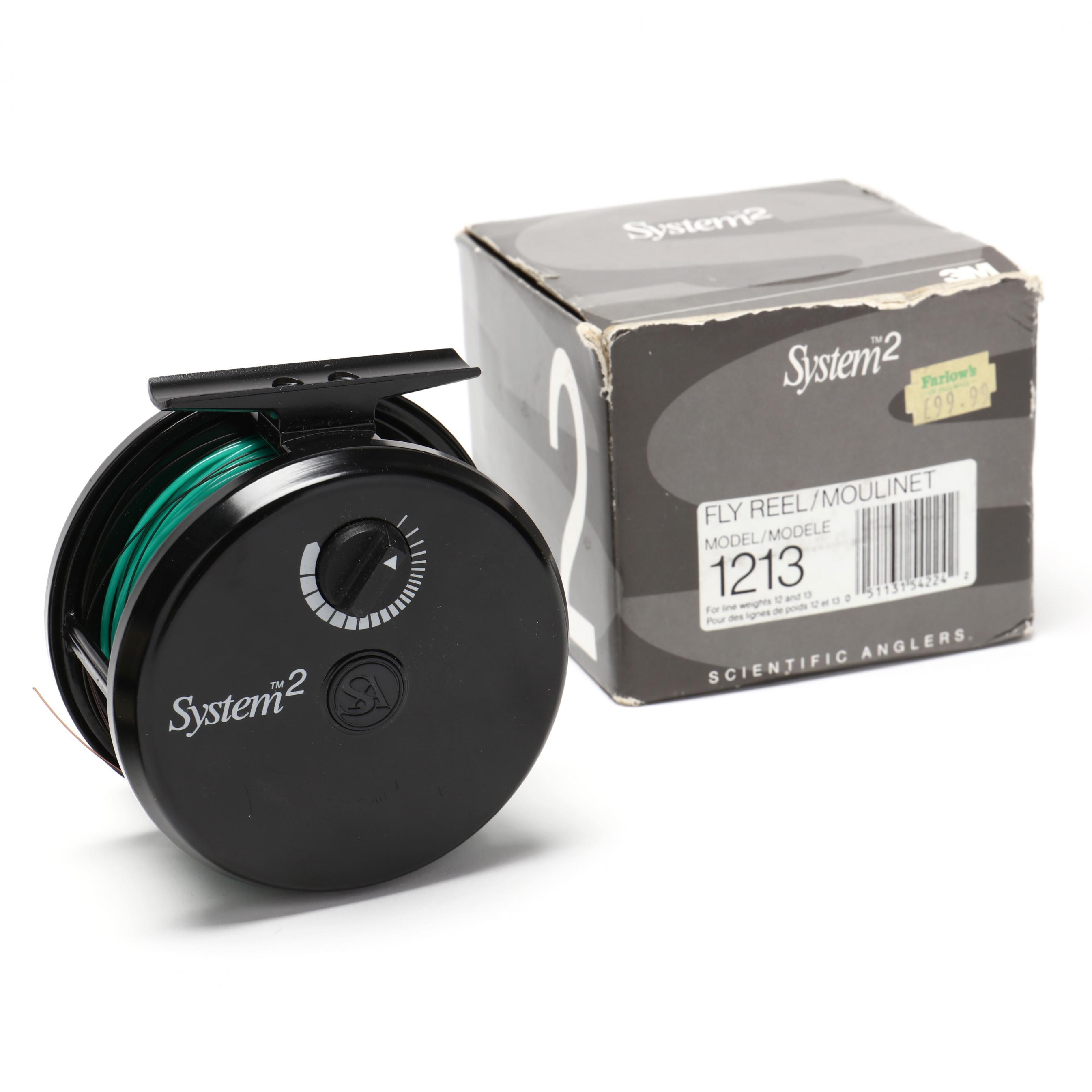 Two Scientific Anglers Large Game Fly Reels (Lot 3333 - Spring