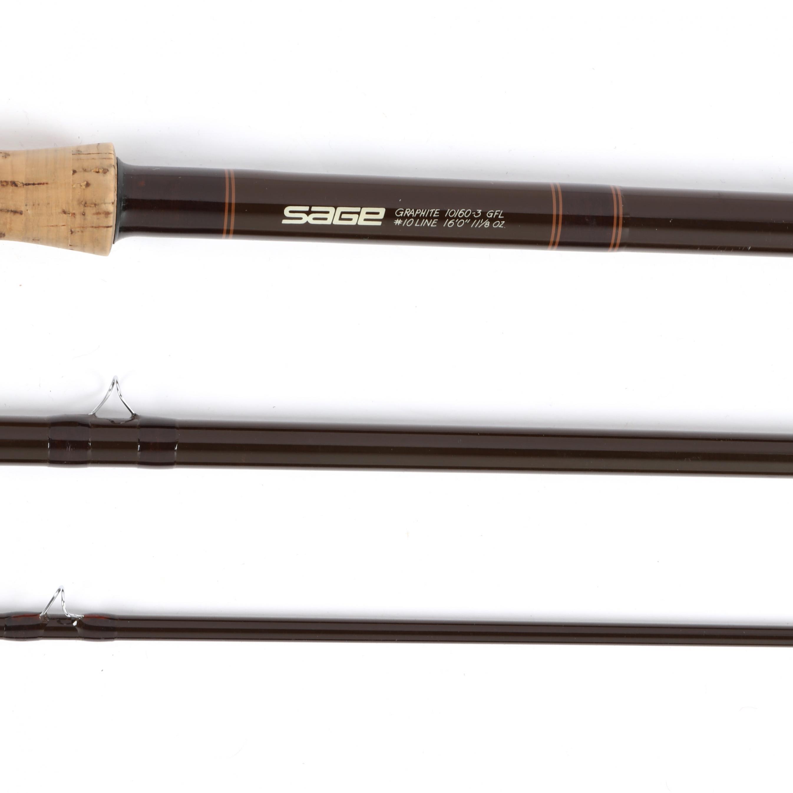 ロッド Sage Graphite 10160-3 GFL Sage Graphite III GFL 10160-3 16′ 3 Piece Salmon Fly Rod #10
