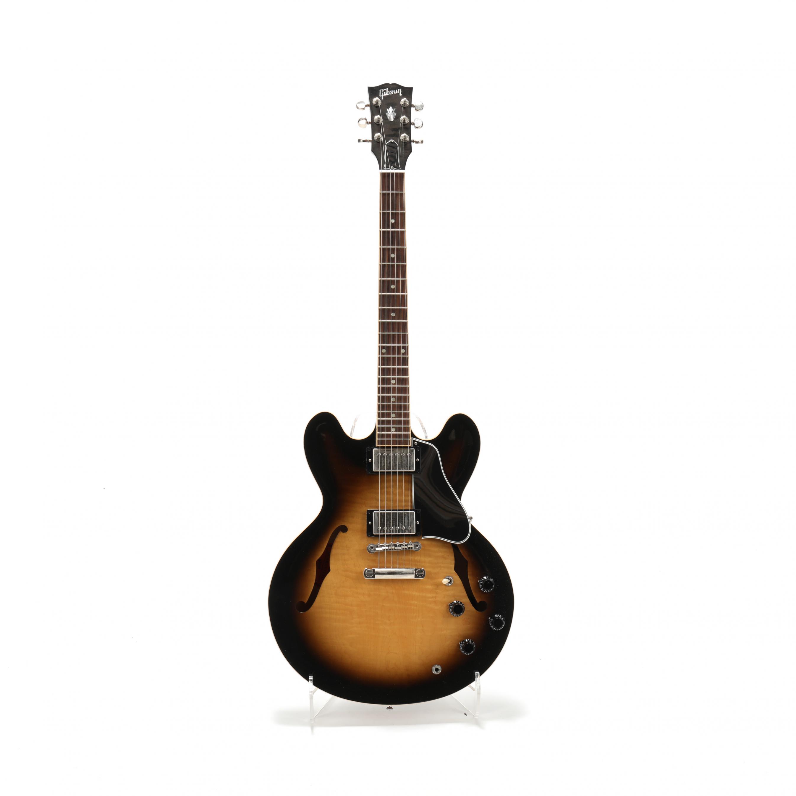 2023 Gibson ES-335 Figured Electric Guitar Antique Natural w