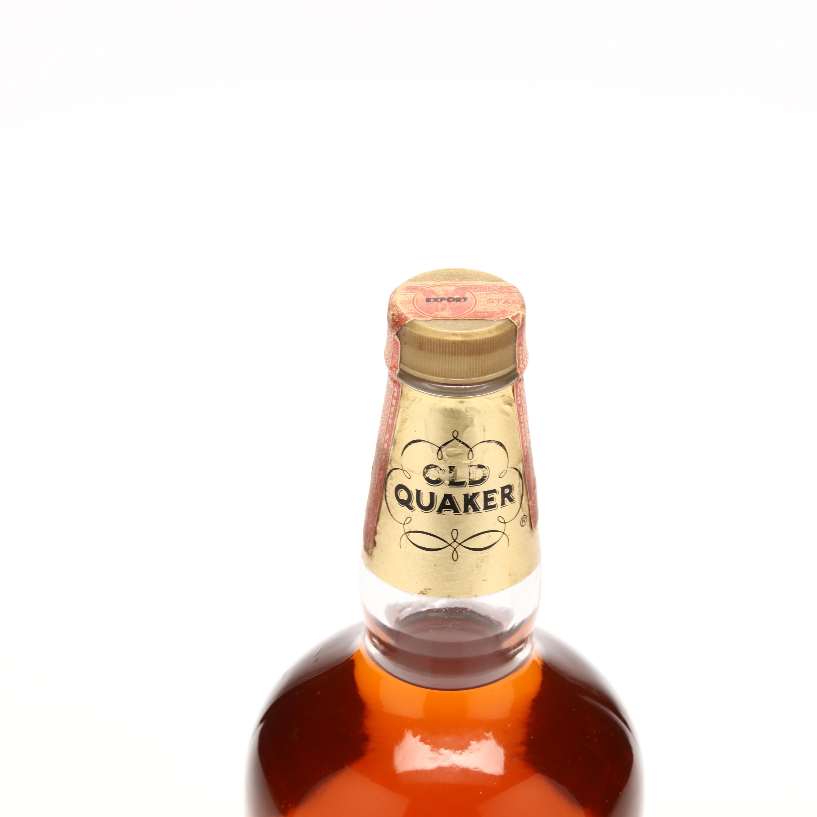Old Quaker Bourbon Whiskey (Lot 1256 - Rare SpiritsMar 10, 2023, 9