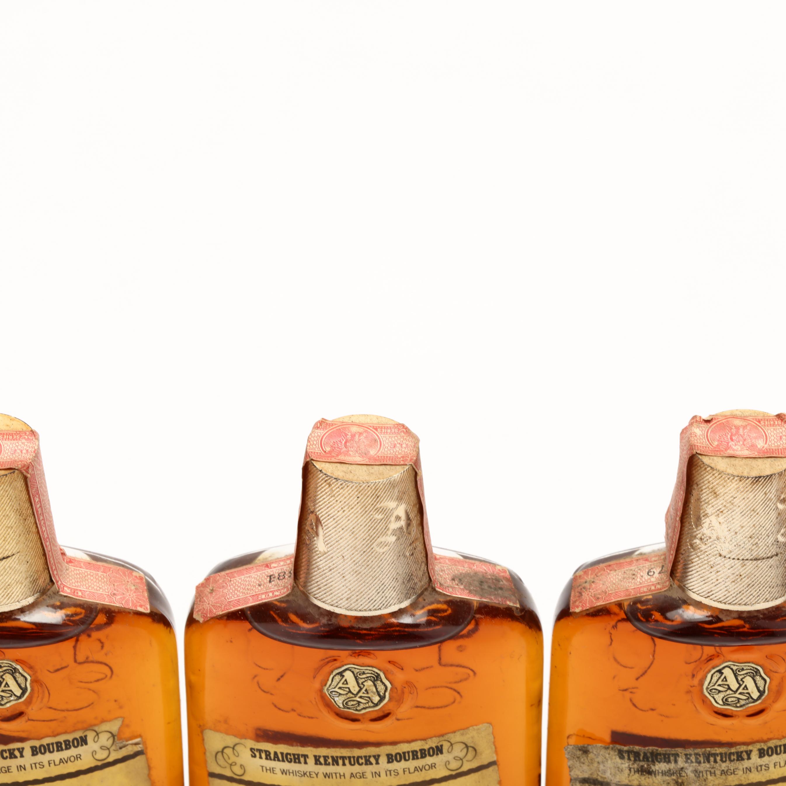 Ancient Age Straight Kentucky Bourbon 1990s Bottle 375ML