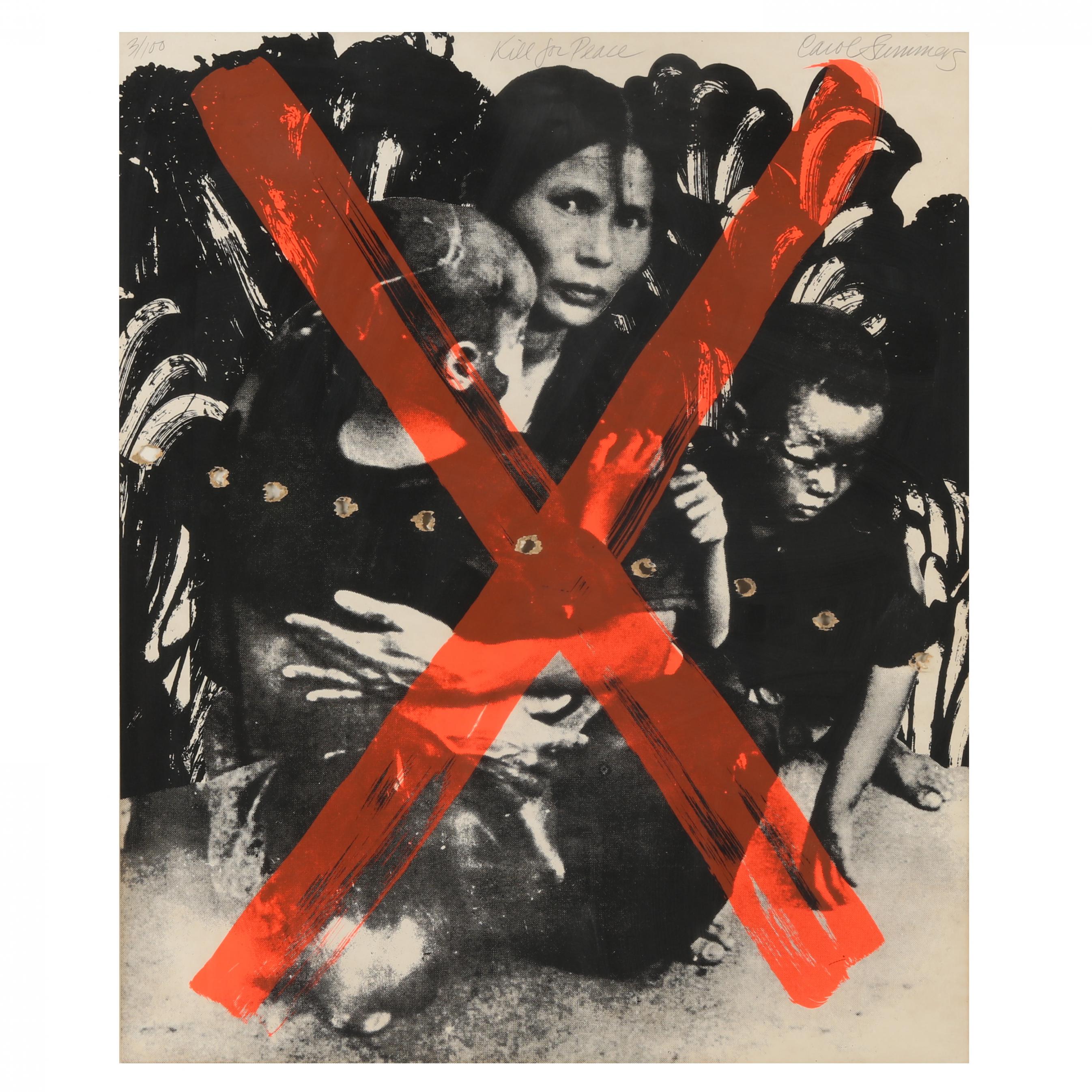 Carol Summers (American, 1925-2016), Kill for Peace (Lot 3342