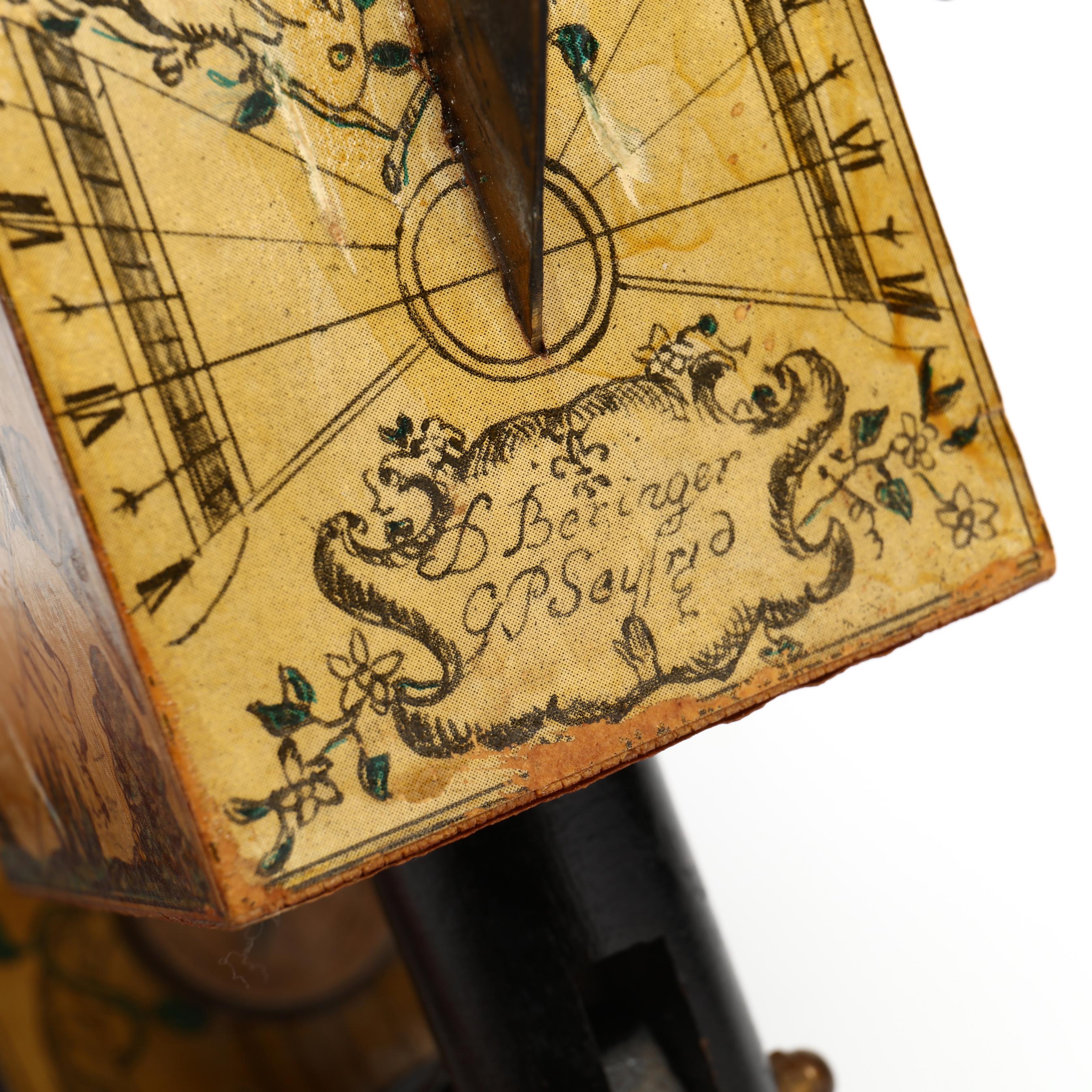 An 18th Century Style Polyhedral Sundial (Lot 69 - The Single