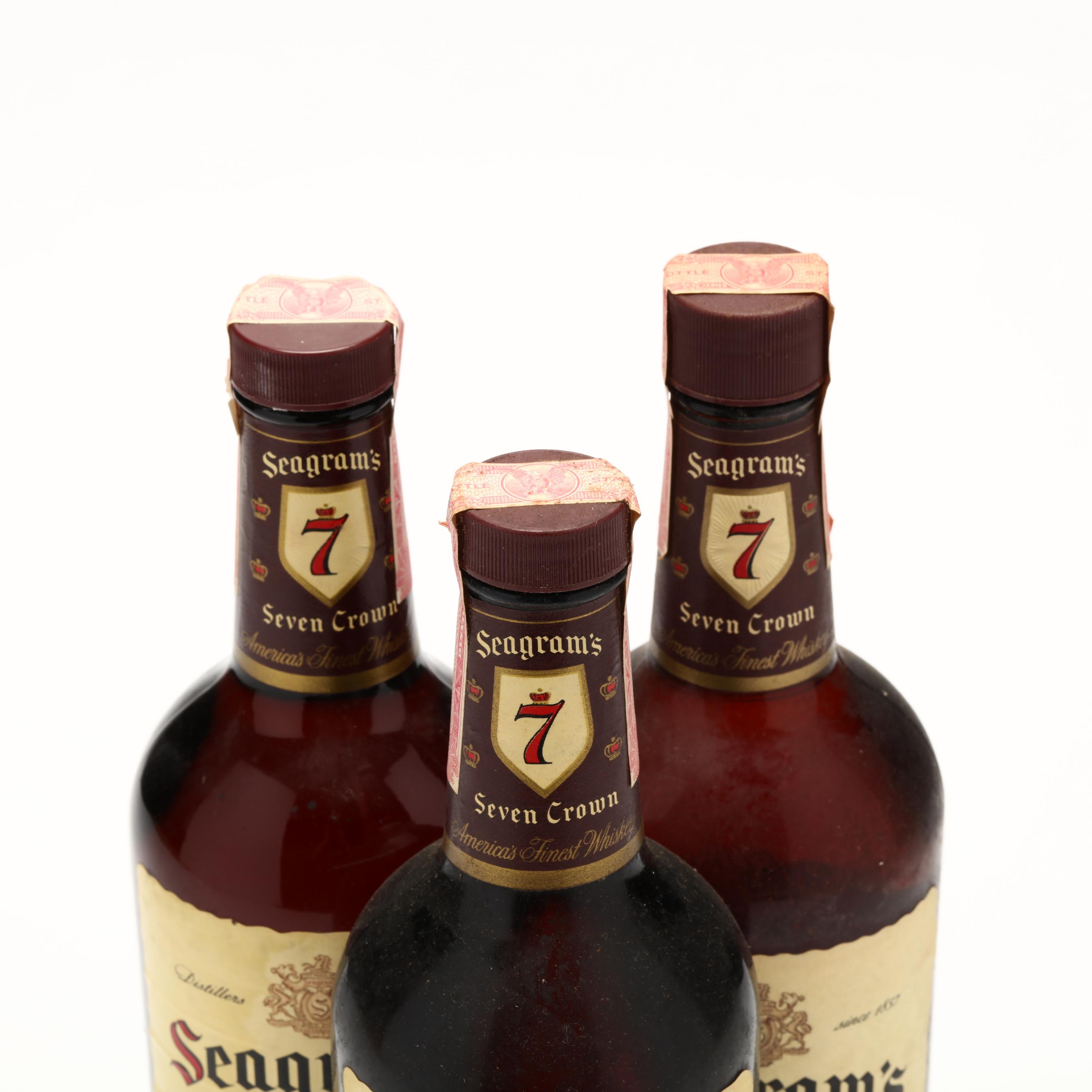 Seagram's 7 Crown American Blended Whiskey (Lot 1480 - Rare