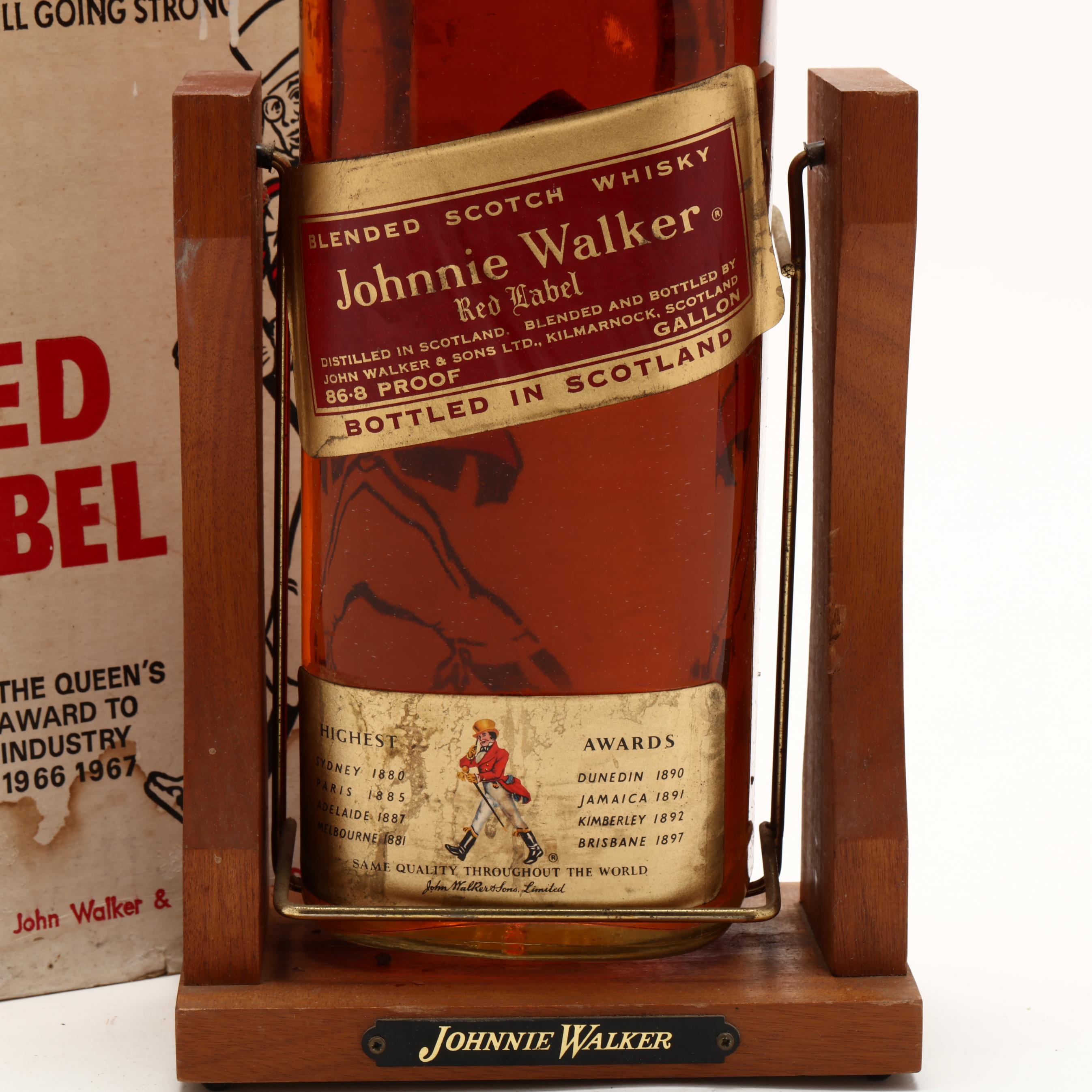 Johnnie Walker Blended Scotch Whisky, Red Label (Lot 1295 - Rare