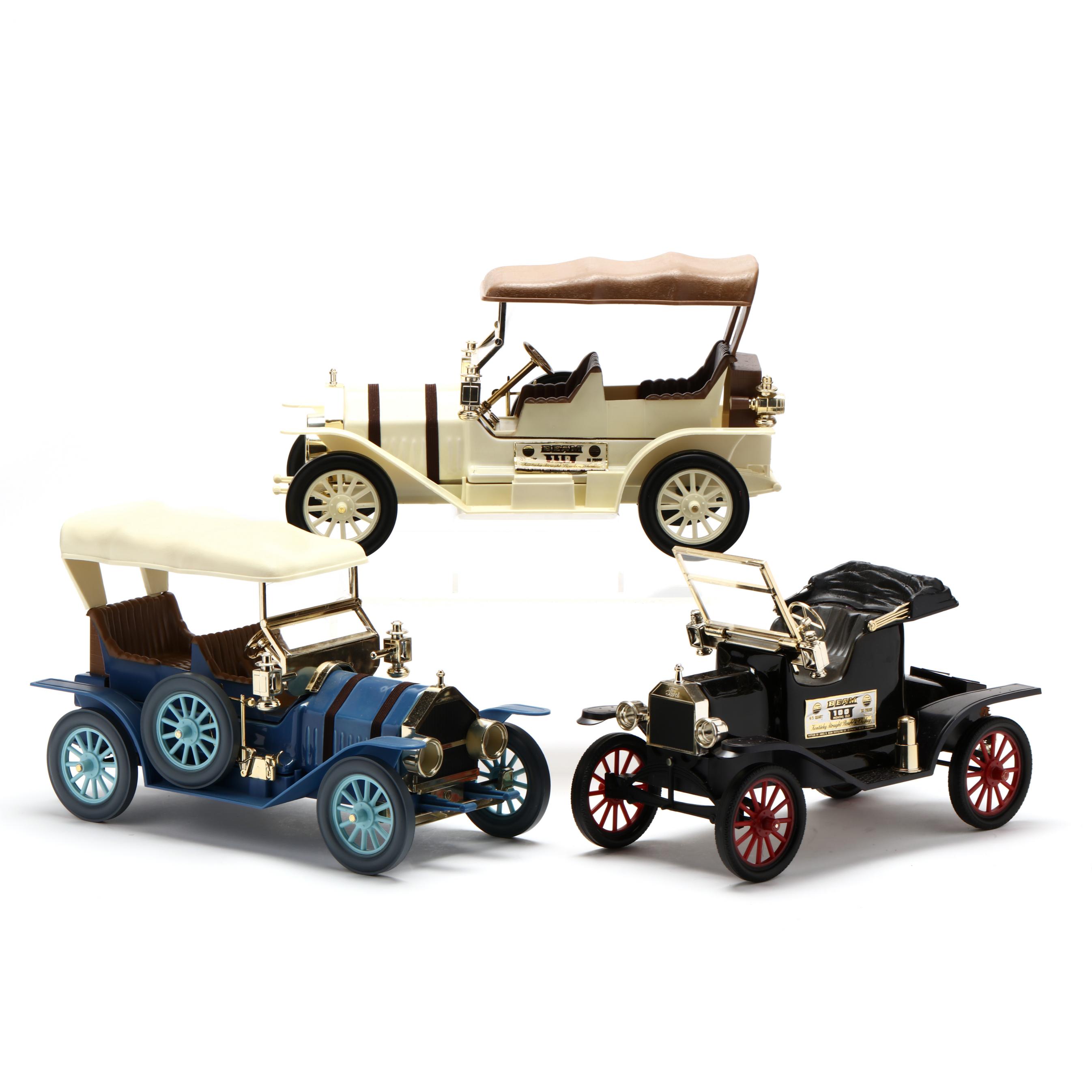 ジムビーム　BEAM'S OBSERVATION CAR DECANTER 陶器 Vintage light blue 1934 Duesenberg Model J Phaeton Jim Beam