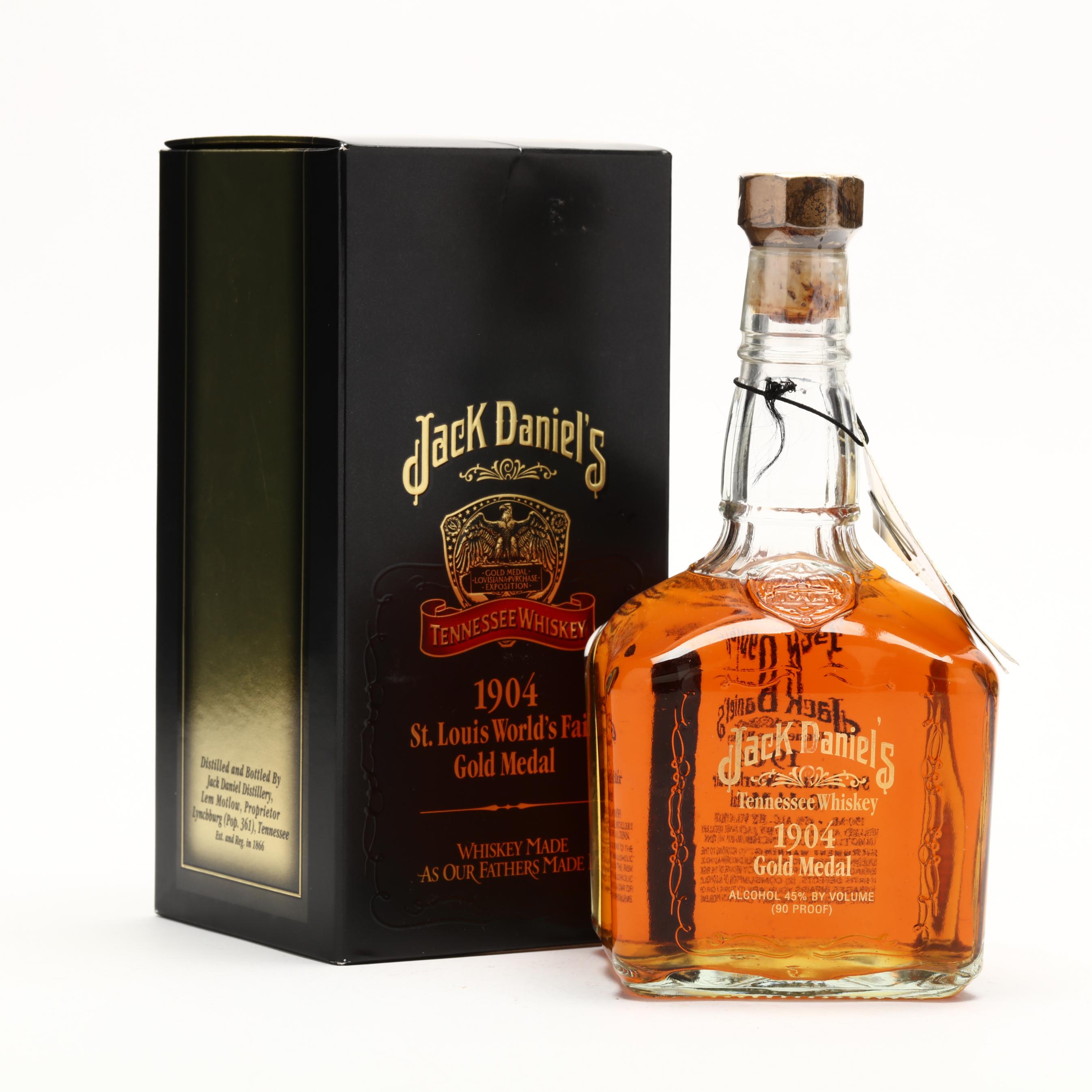 Jack Daniels 1904 Gold Medal Tennessee Whiskey (Lot 1322 - Rare