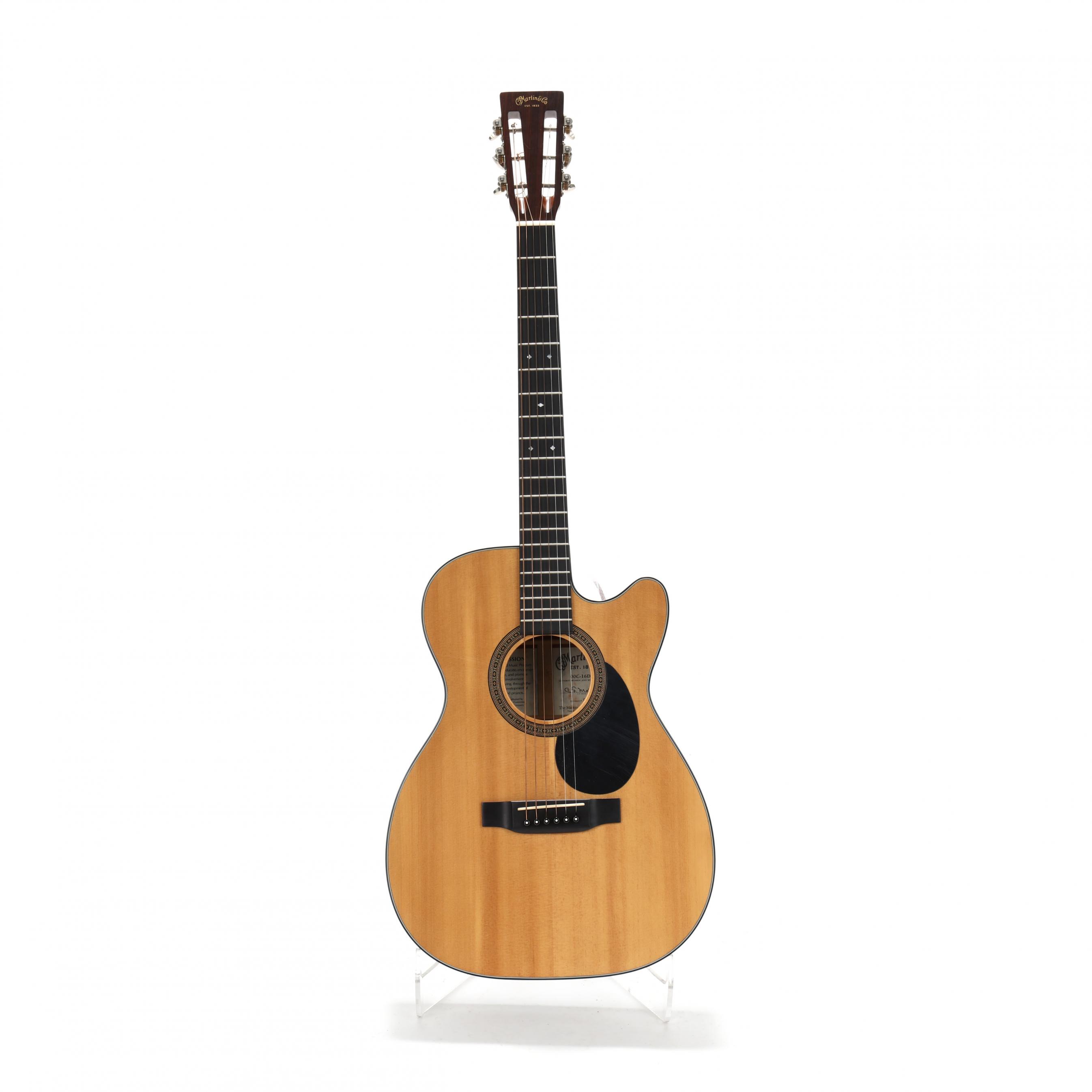 Rare 1999 Martin OOC-16DB Women and Music Martin Cutaway Guitar