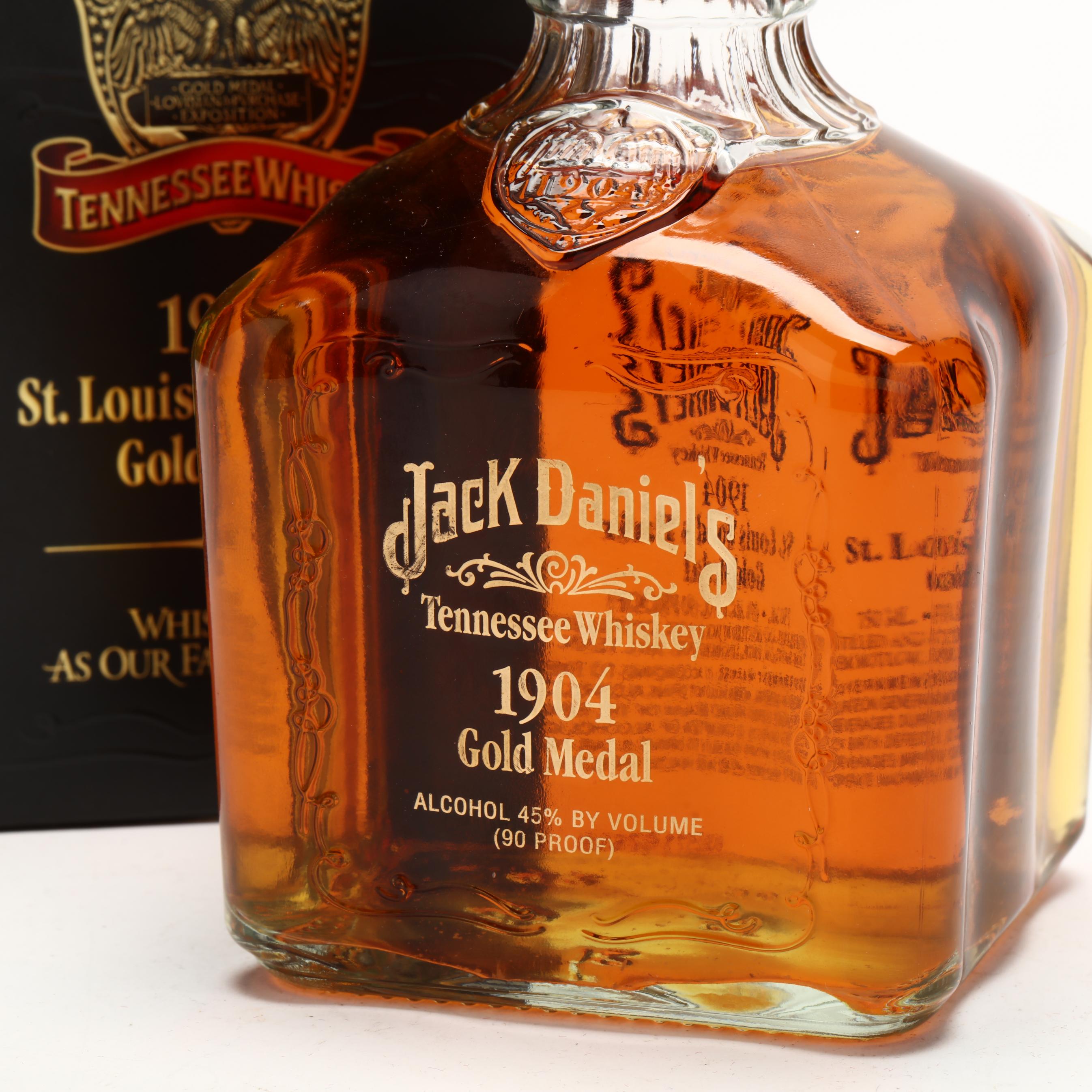 Jack Daniels 1904 Gold Medal Tennessee Whiskey (Lot 1323 - Rare