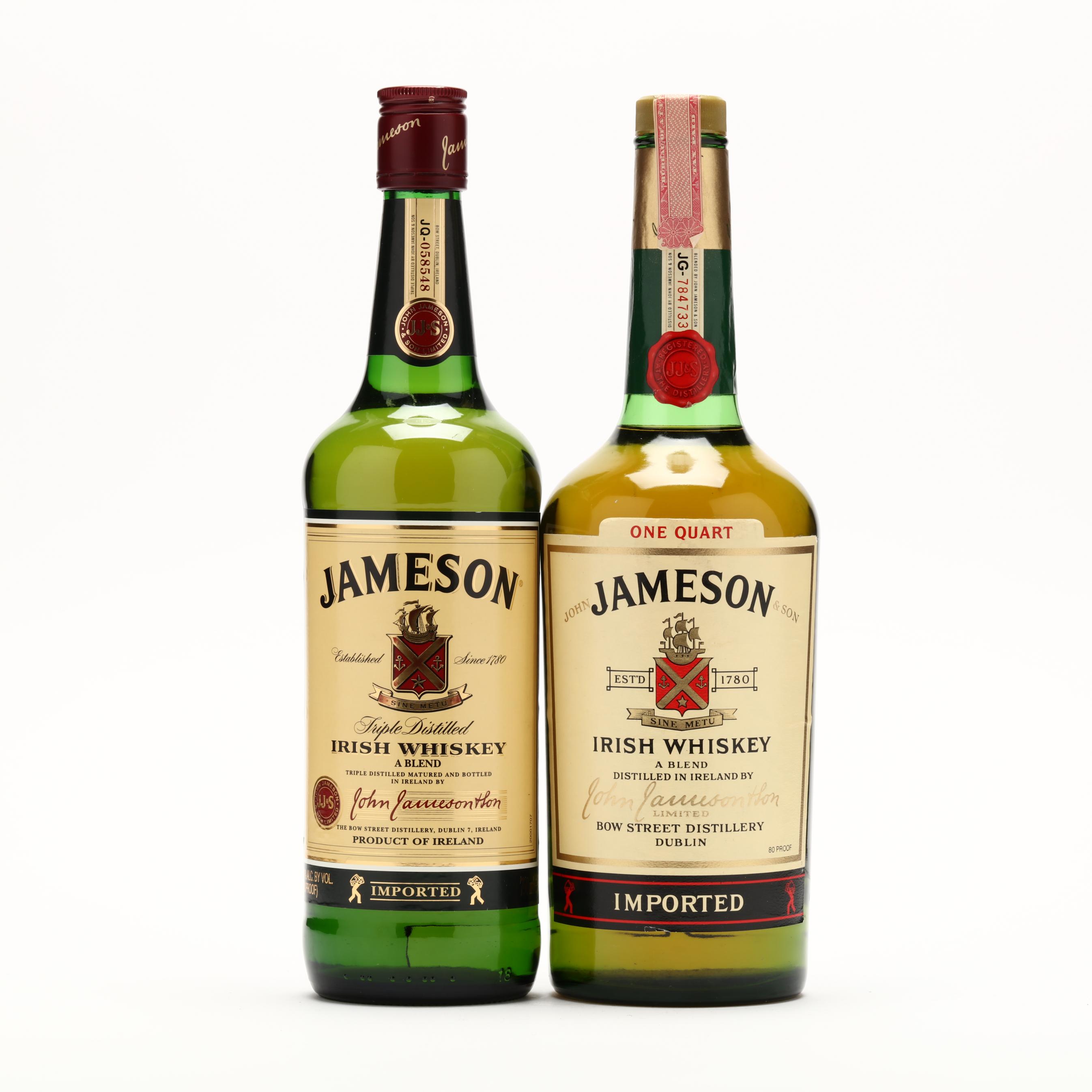 Jameson Irish Whiskey 12-Year-Old 80 Proof - 200 Ml - carrsqc