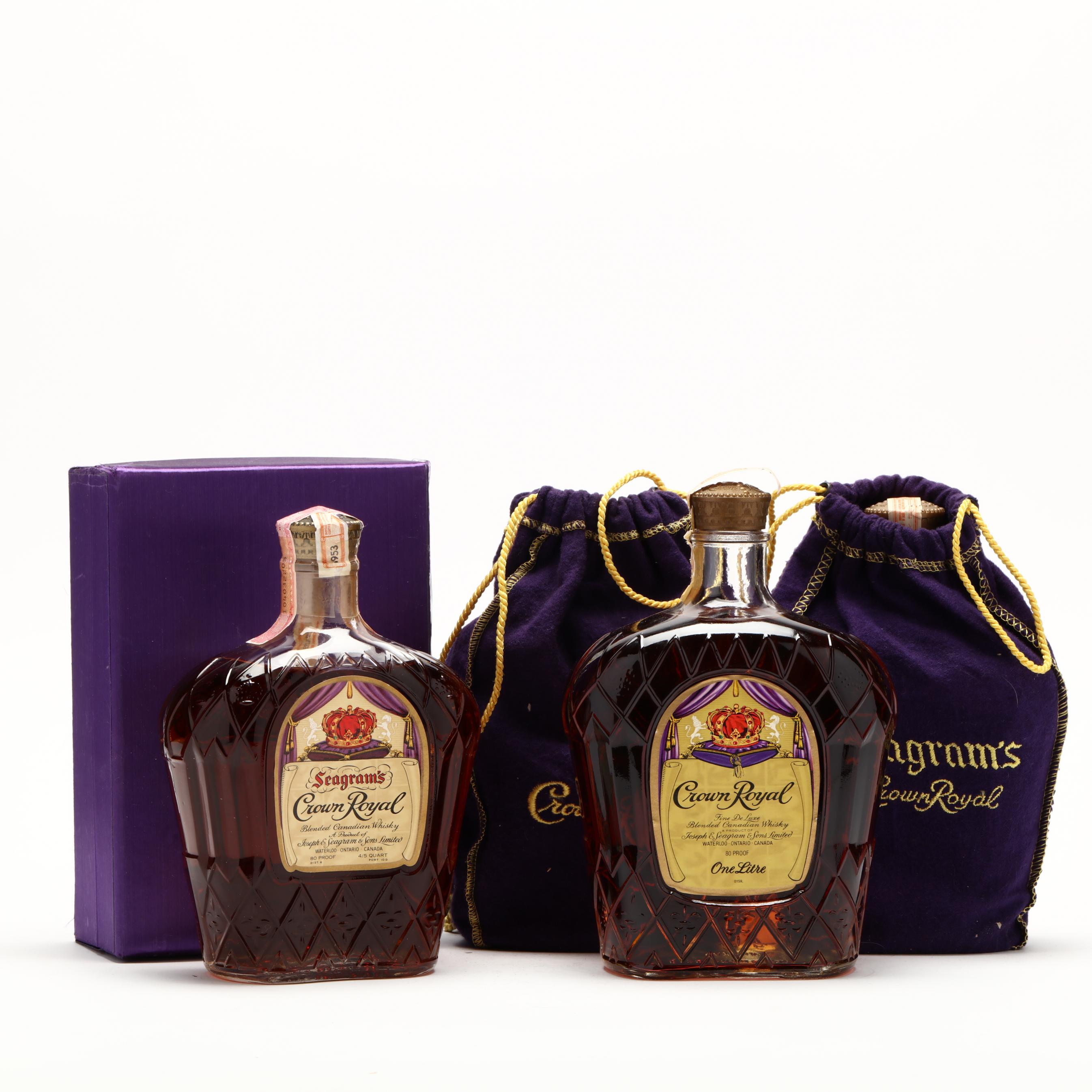 Crown Royal Seagram's Whisky Canadian Luxe - Fine | from Rare