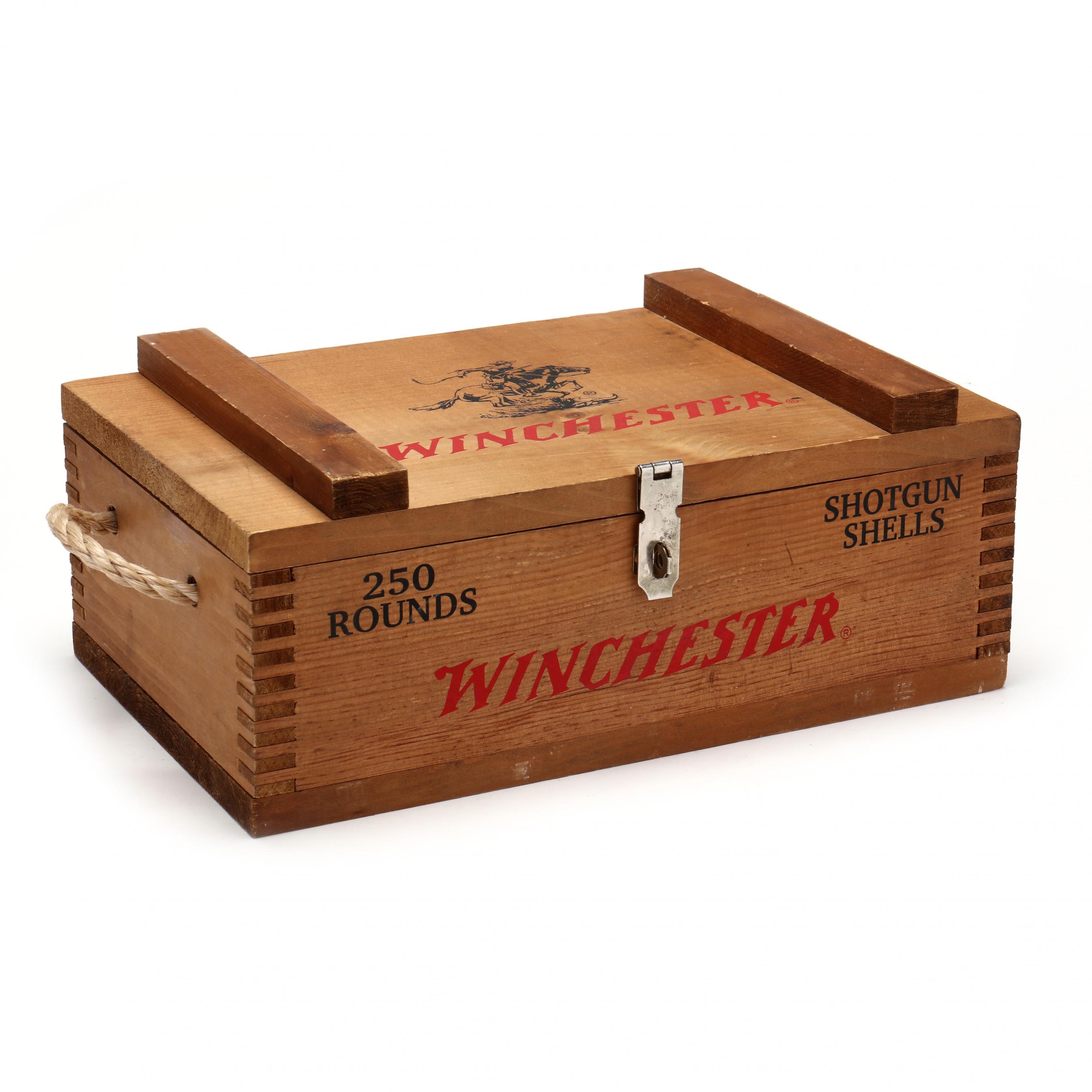 Vintage Winchester Rifle Ammuntion in a Winchester Box (Lot 3268