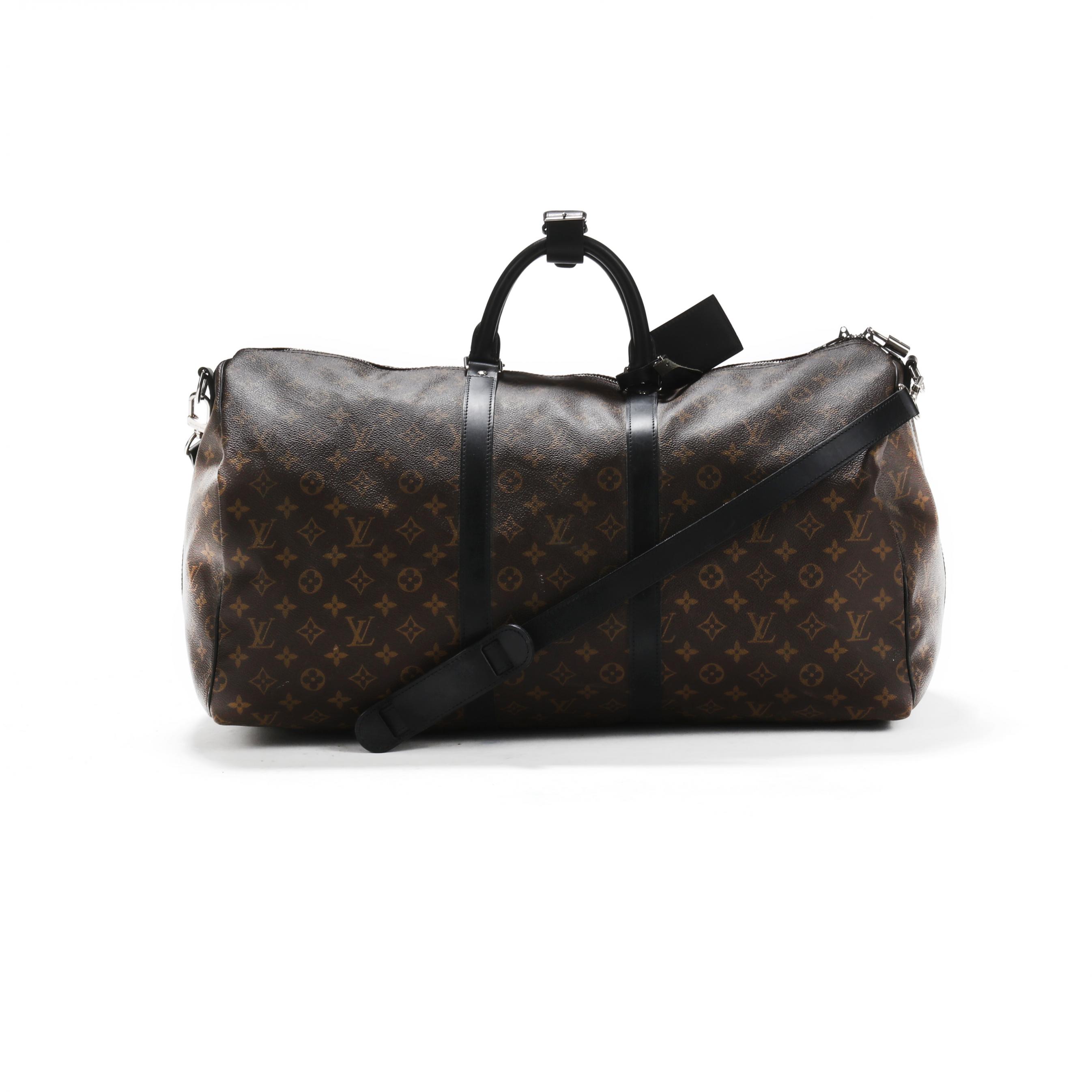 Louis Vuitton Keepall 55 Monogram Canvas Duffel Bag Auction