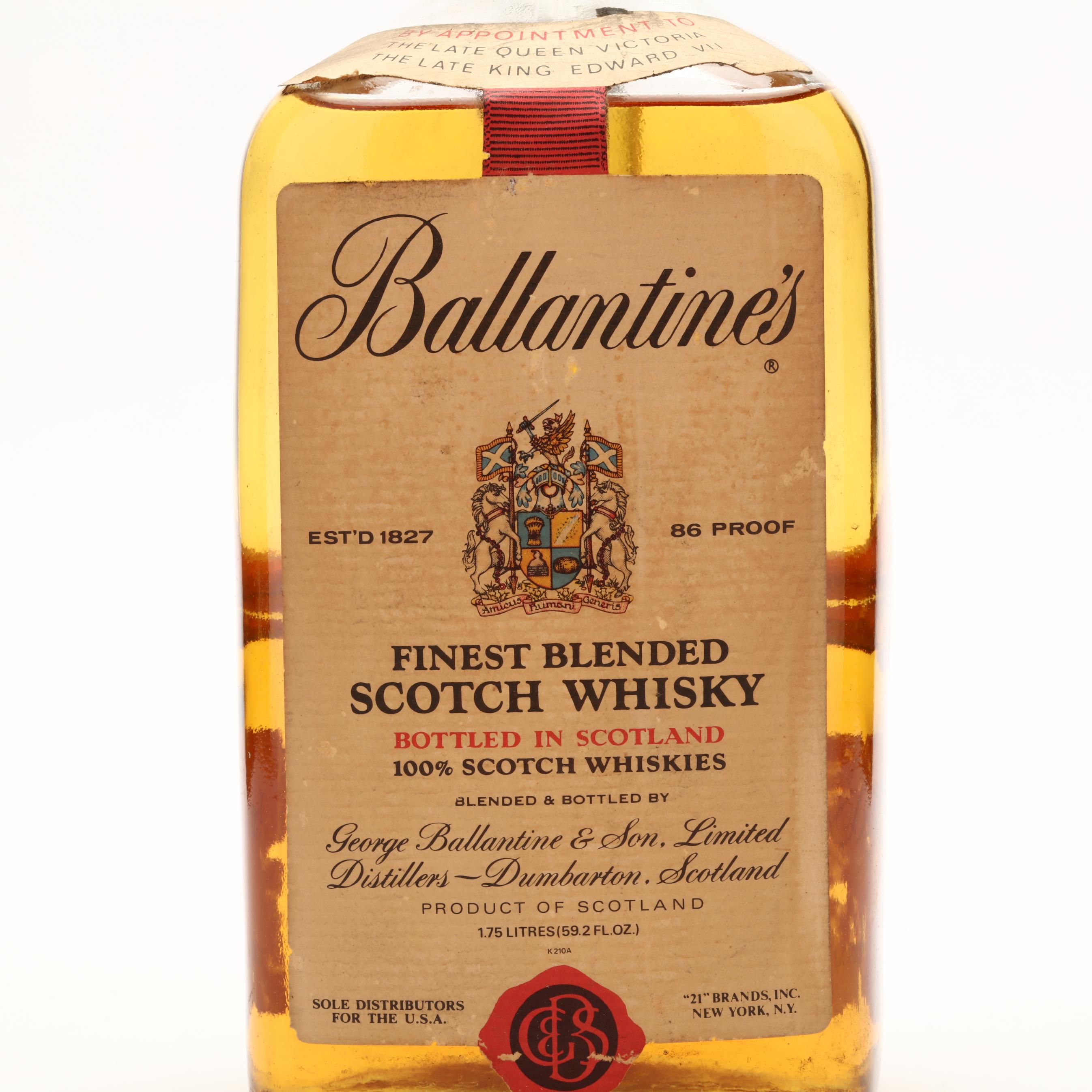 Ballantine's Finest Blended Scotch Whisky (Lot 1277 - Rare