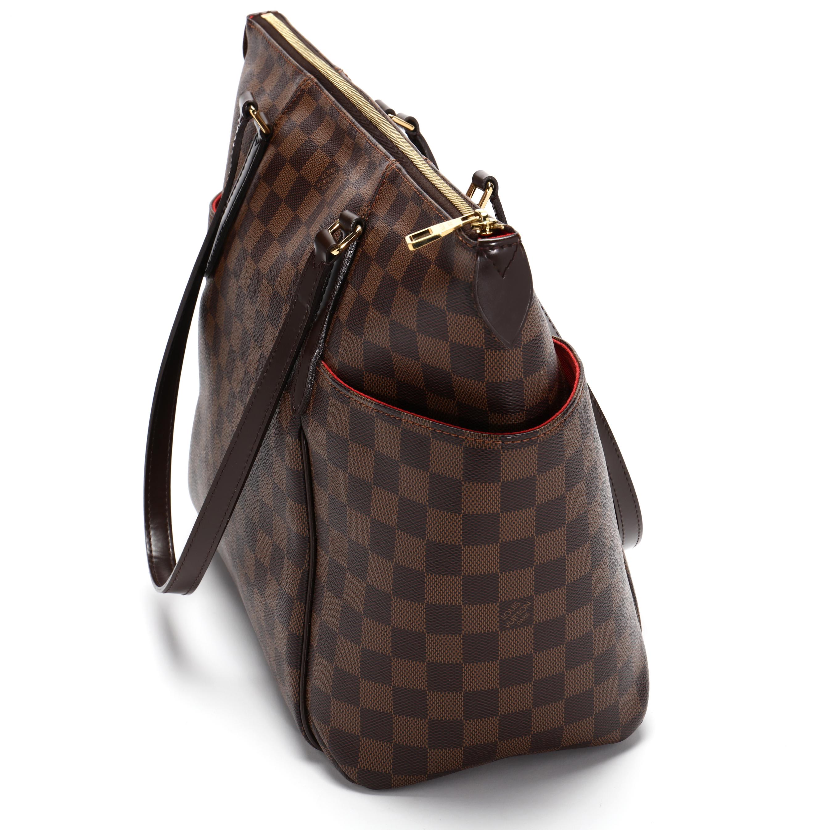 Louis Vuitton Totally MM In Damier Ebene Coated Canvas For Sale at