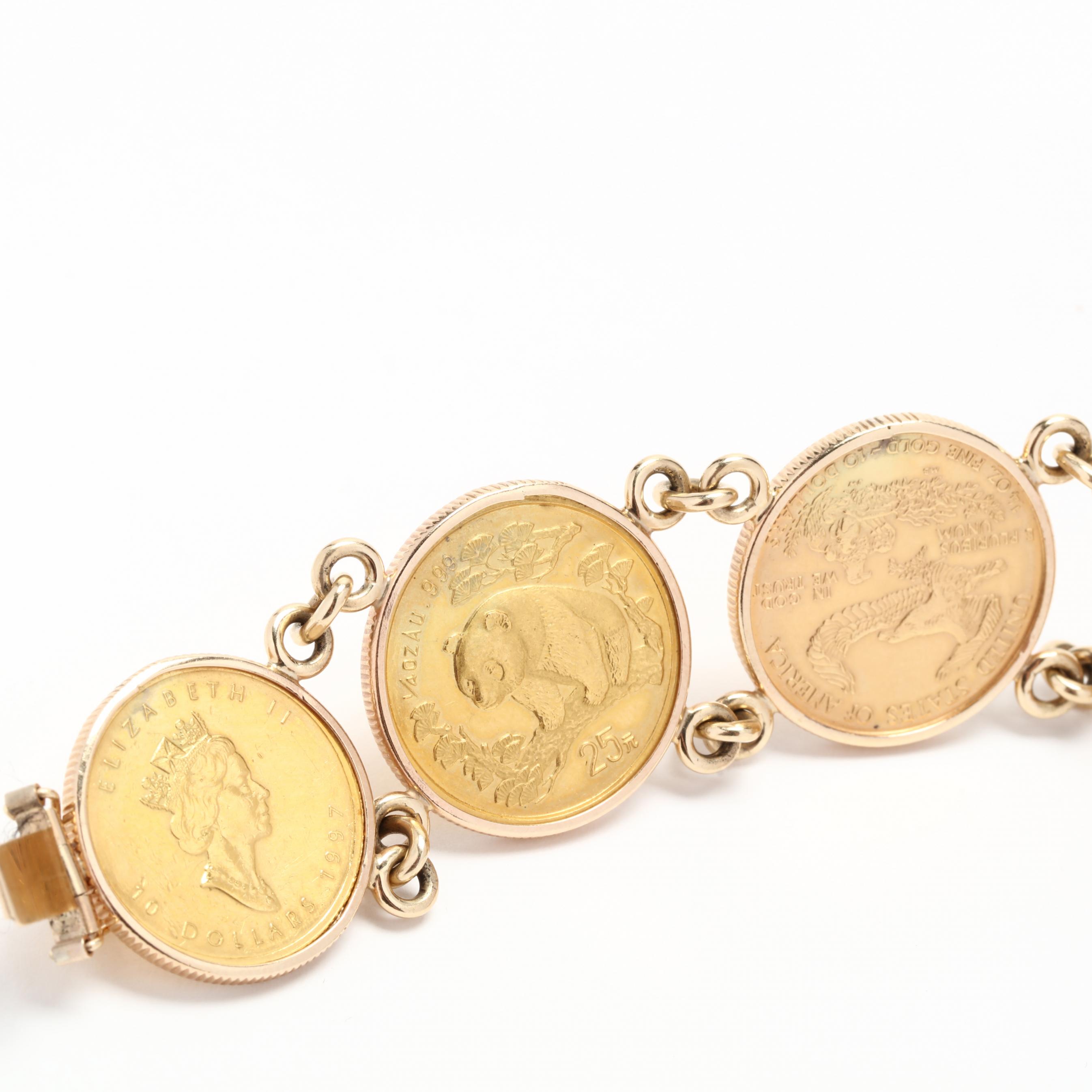 Gold Coin Bracelet (Lot 82 - Signature Summer AuctionJun 10