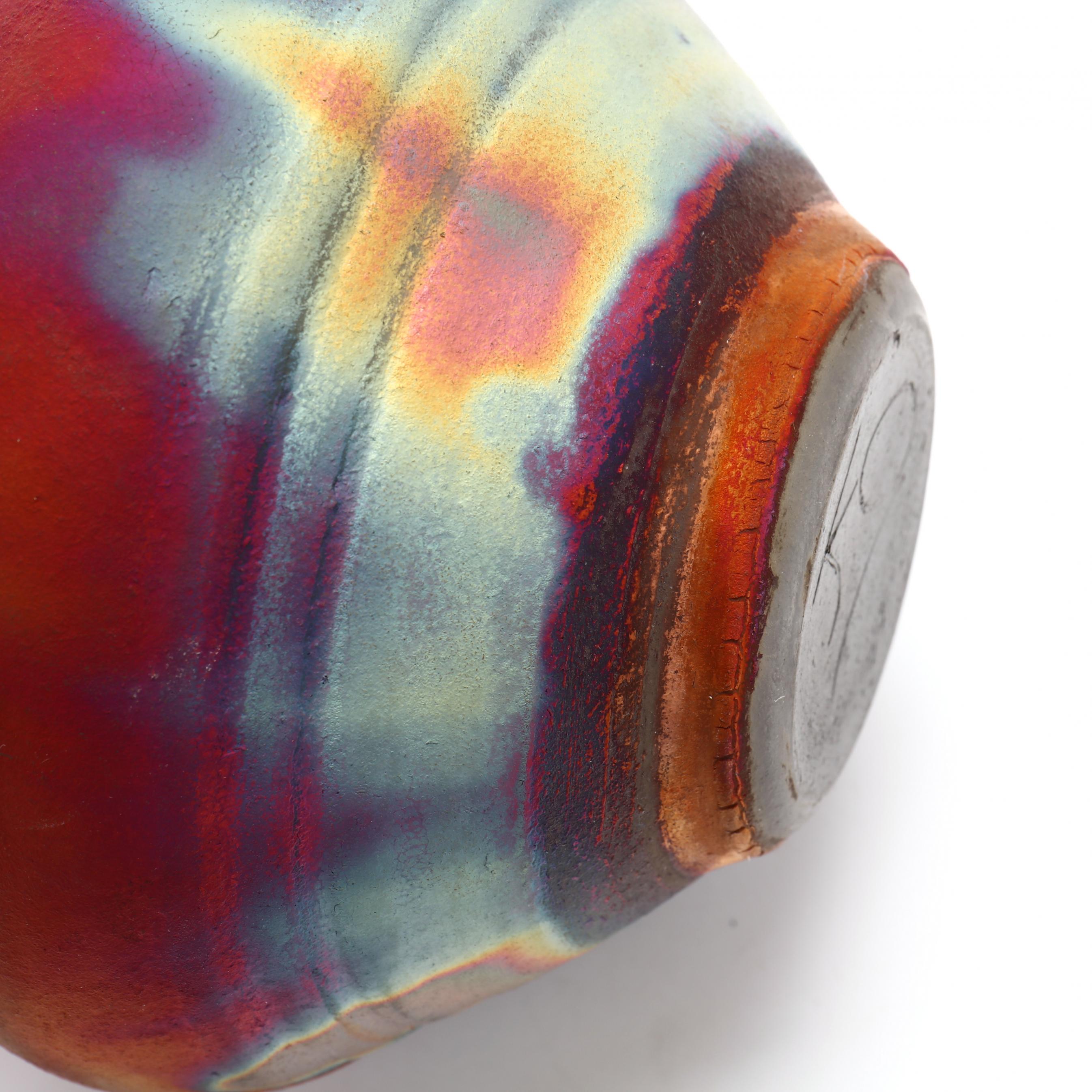 Two Raku Pottery Vases, Andy Smith and Kerry Gonzalez (Lot 3499