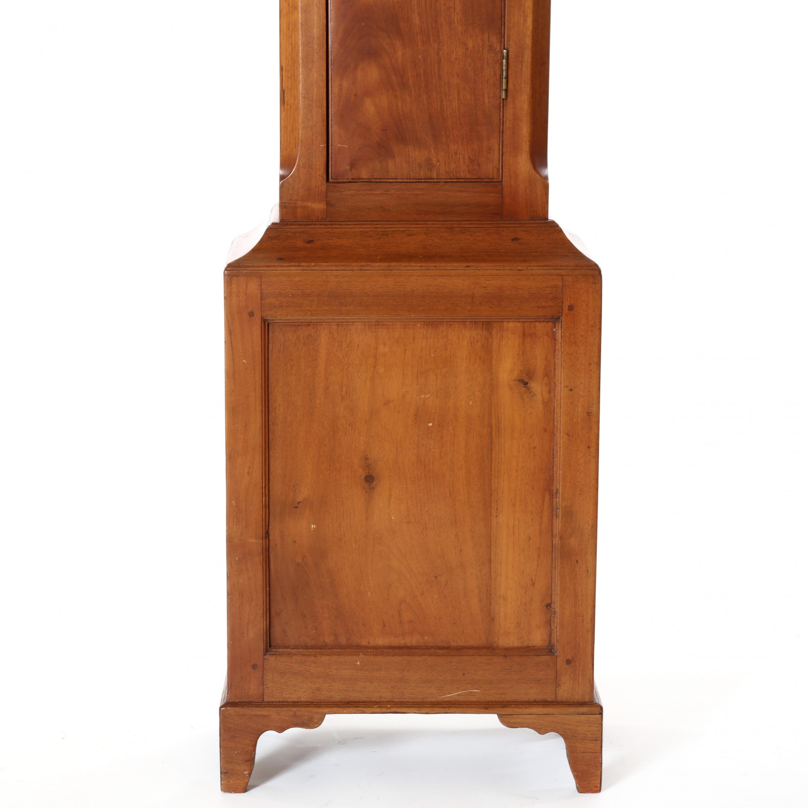 New England Federal Masonic Tall Case Clock, A. Hopkins