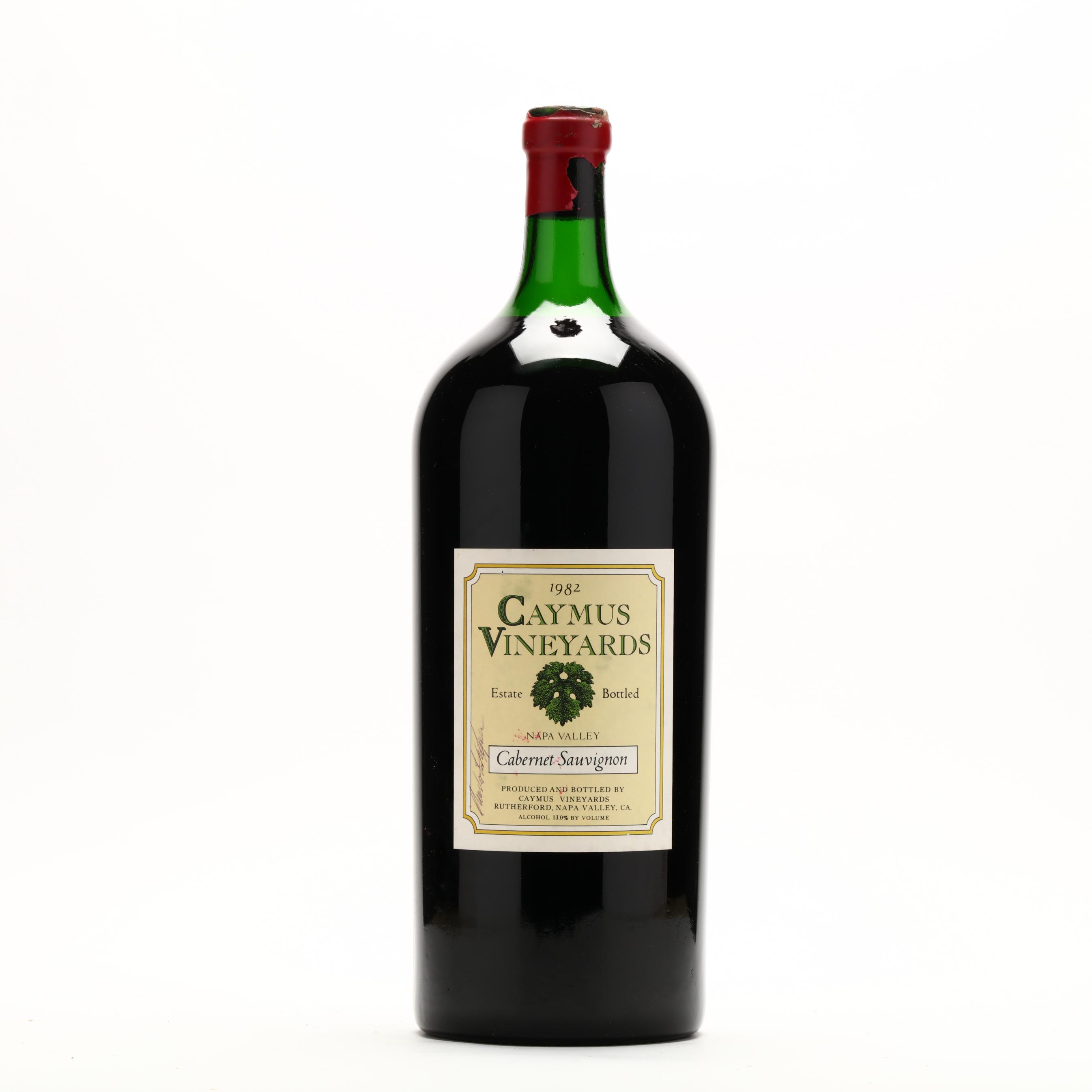 ワイン Caymus Vineyards 1982 Cabernet Sauvignon 1982 Caymus Cabernet Sauvignon - CellarTracker