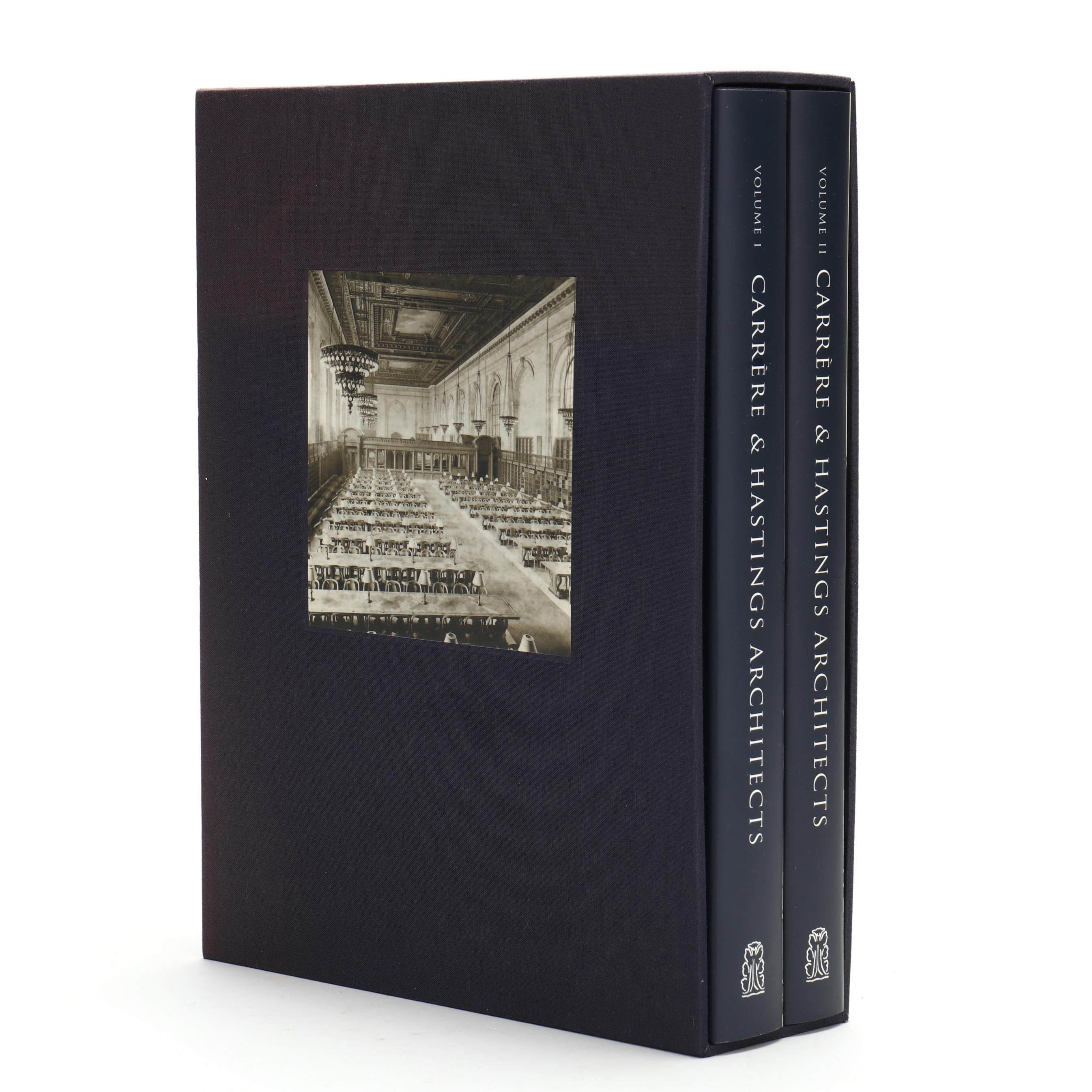  FREY，ARCHITECT ペーパーバック Carrére & Hastings Architects, 2 Volume Set (Lot 3076 - The Estate