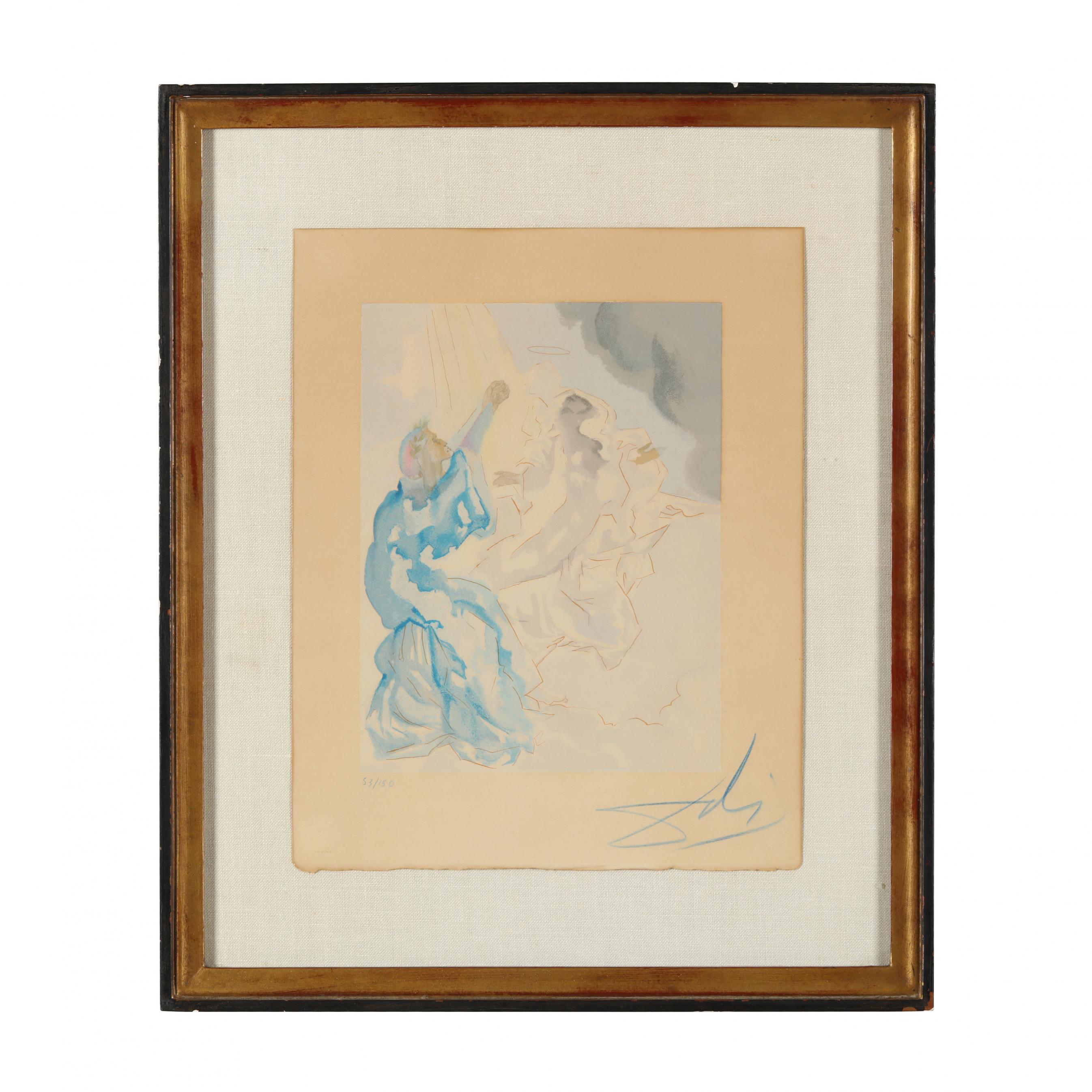 Salvador Dalí (Spanish, 1904-1989), Two Wood Engravings from The