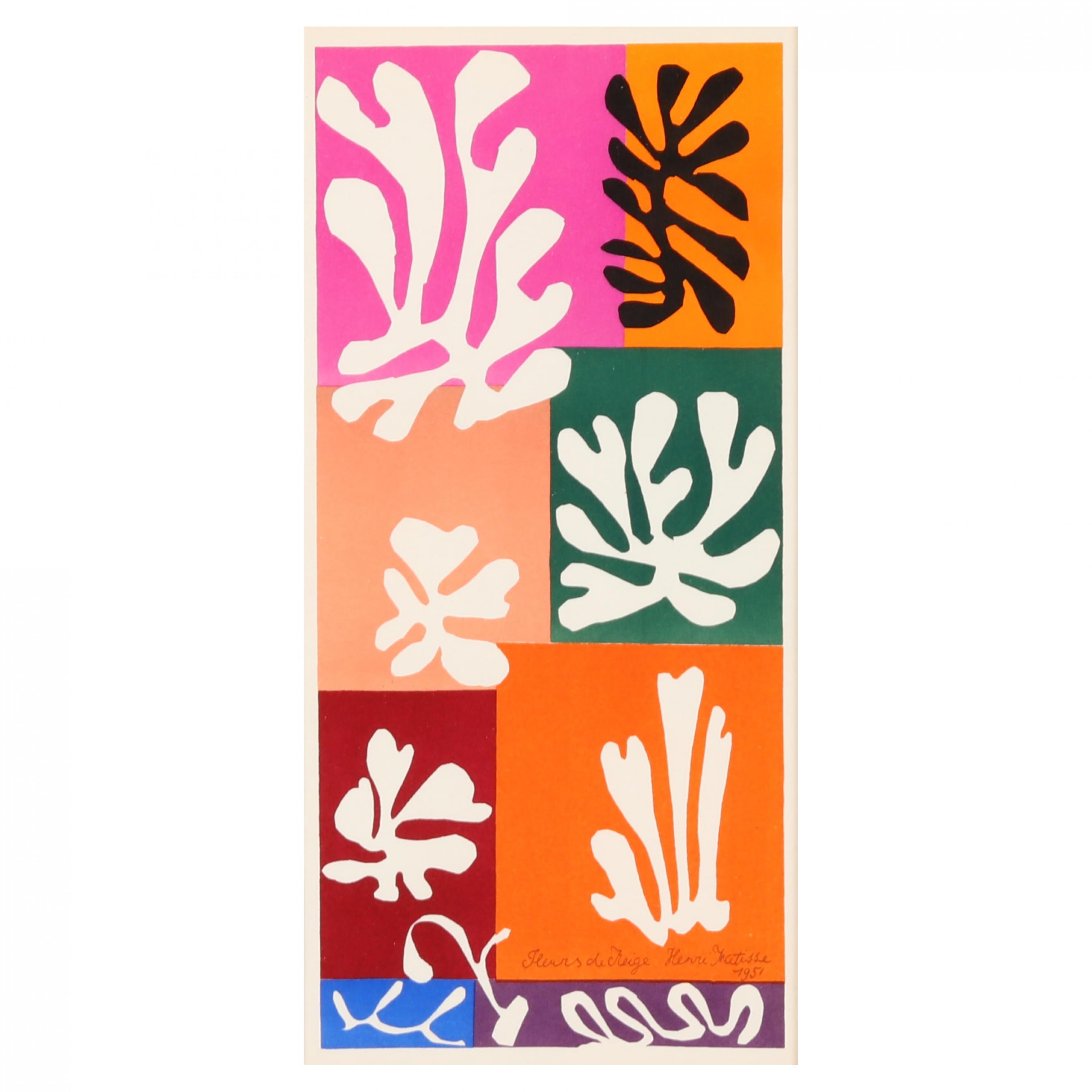 after Henri Matisse (French, 1869-1954), Fleurs de Neige (Lot 2021