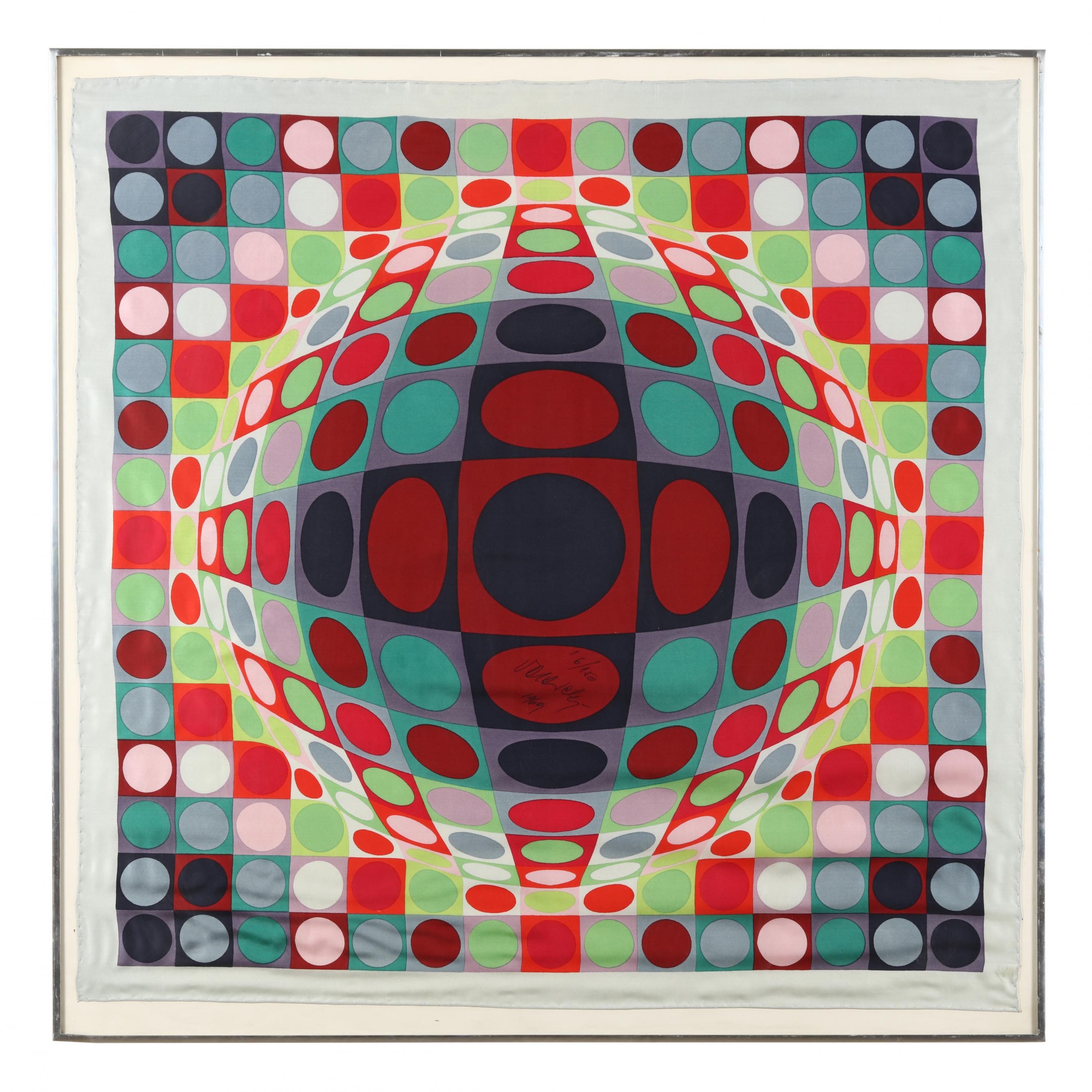 Victor Vasarely (French/Hungarian, 1906-1997), Vega MC Positive