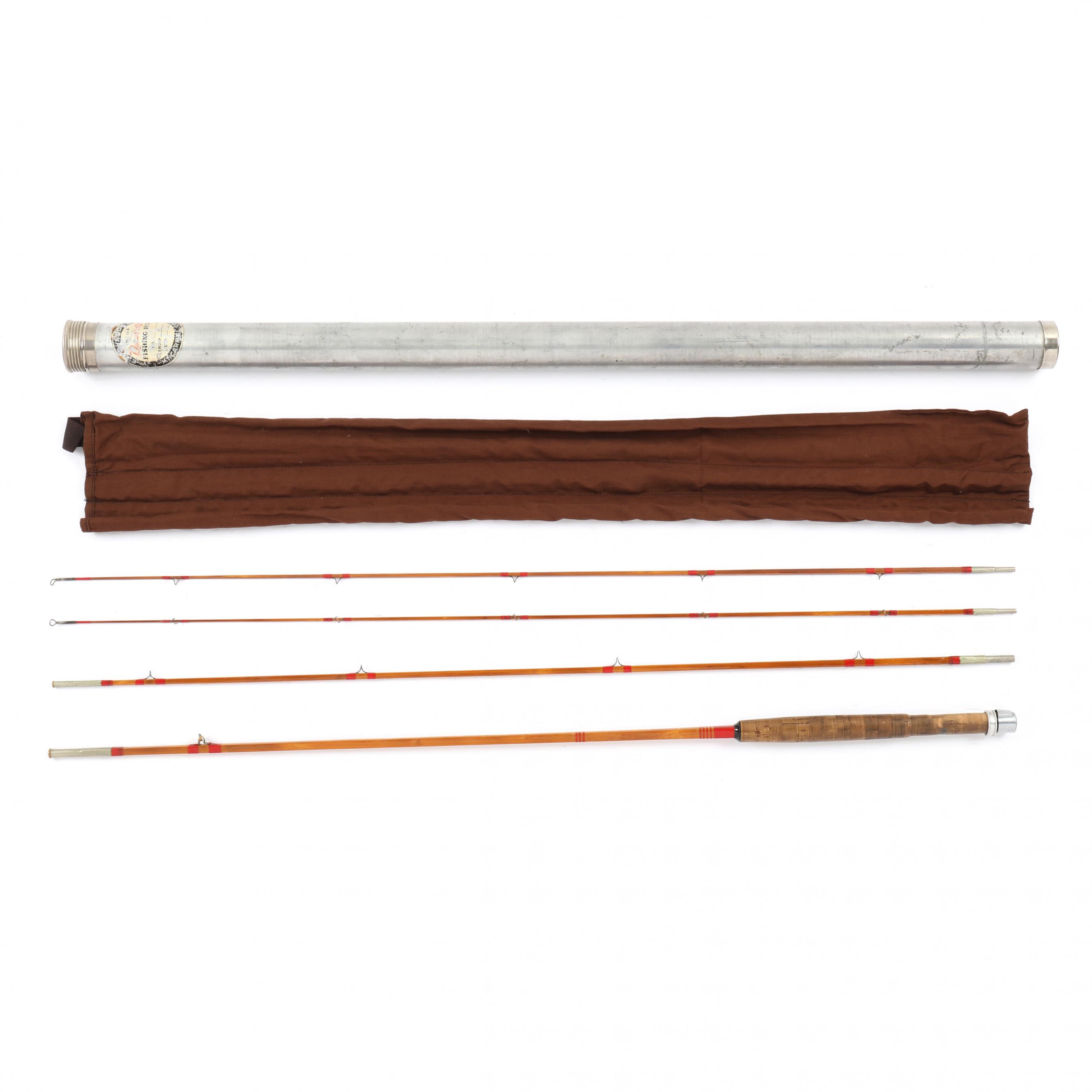 W.E. Edwards & Son (CT), #34 Quadrate Bamboo Fly Rod (Lot 2278