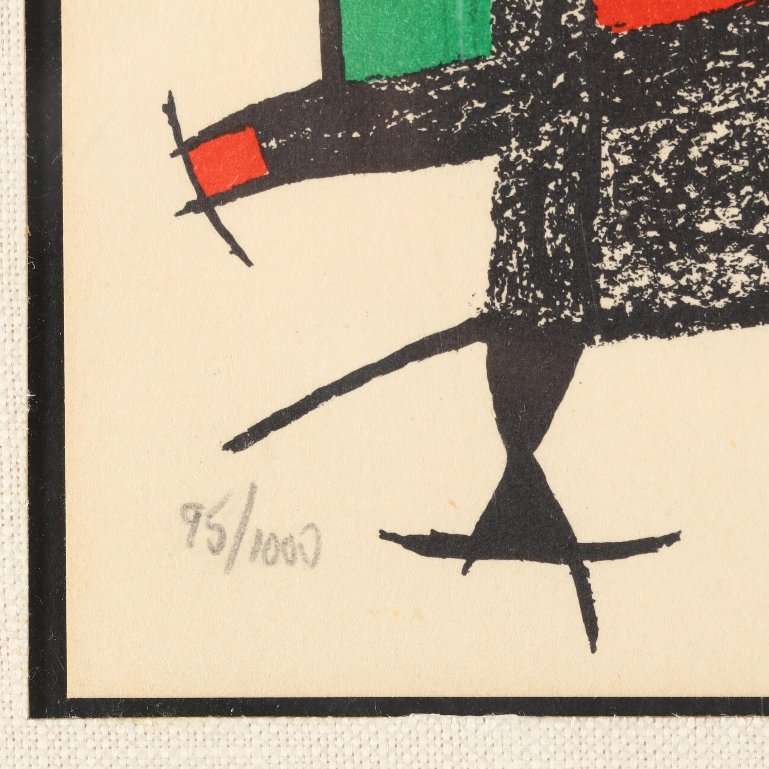 Joan Miró (Spanish, 1893-1983), Escultor - Japan (Lot 2024