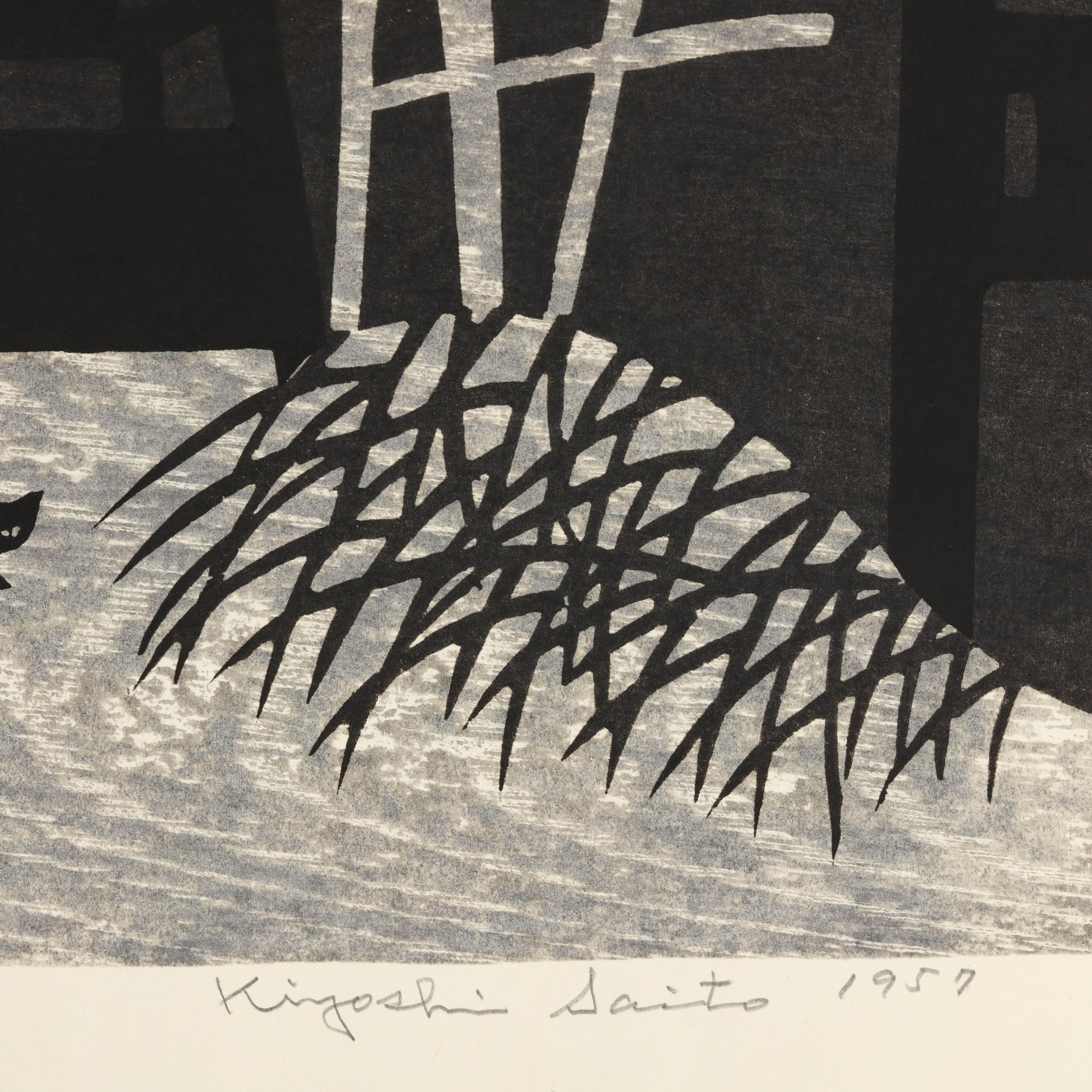 Kiyoshi Saito (Japanese, 1907-1997), Ancient City Nara (Lot