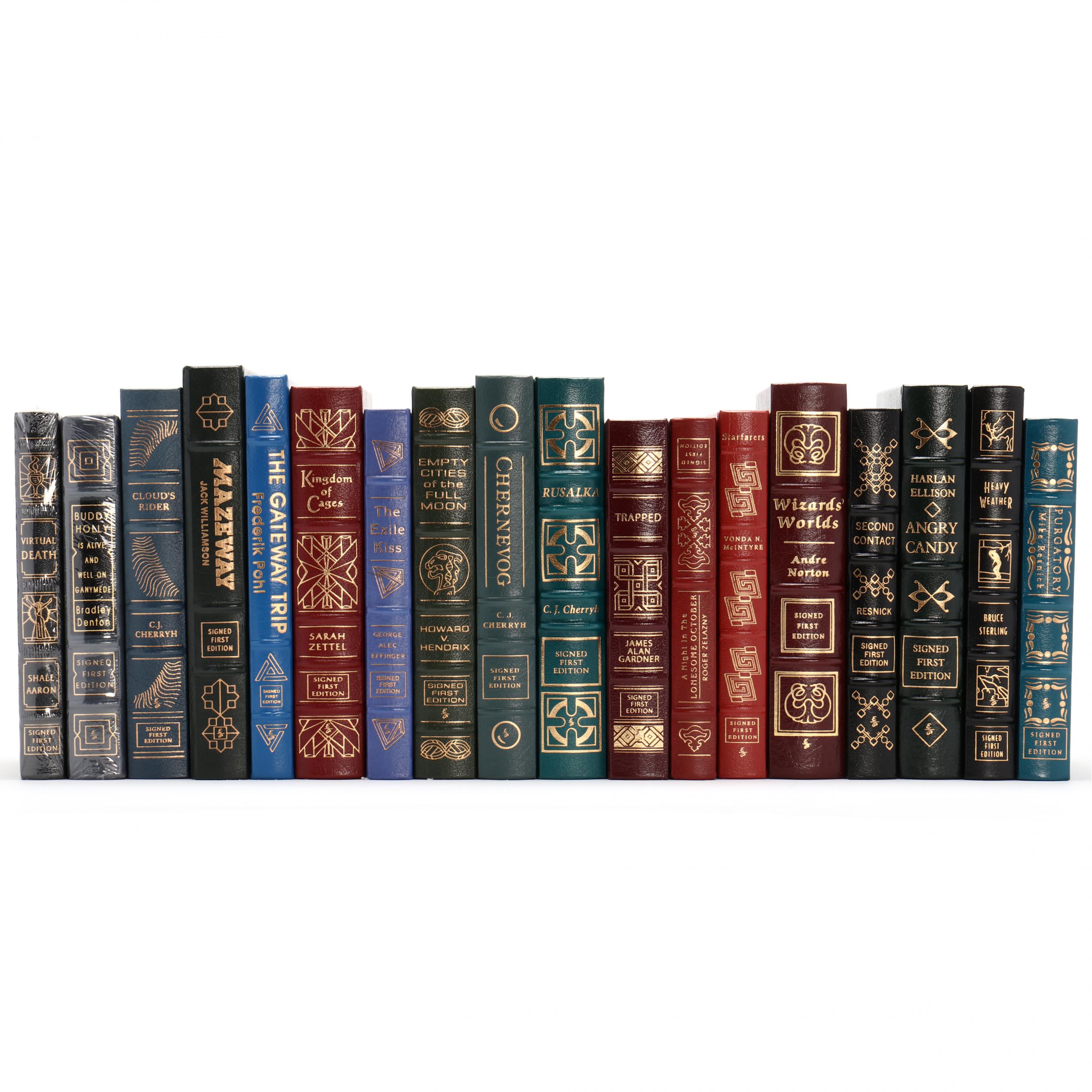 Thirty-Four (34) Easton Press Science Fiction and Fantasy Signed