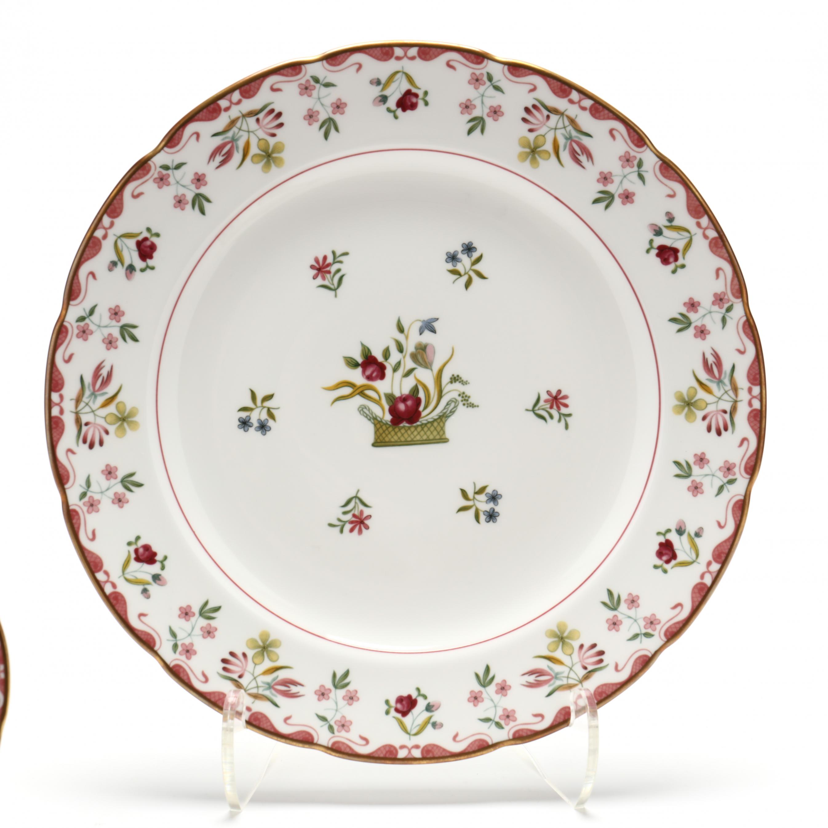 希少 WEDGWOOD BIANCA 金彩 中判 ディナー プレート 21cm 3枚セット ウエッジウッド ビアンカ 生産終了 希少 USED H18050168C3