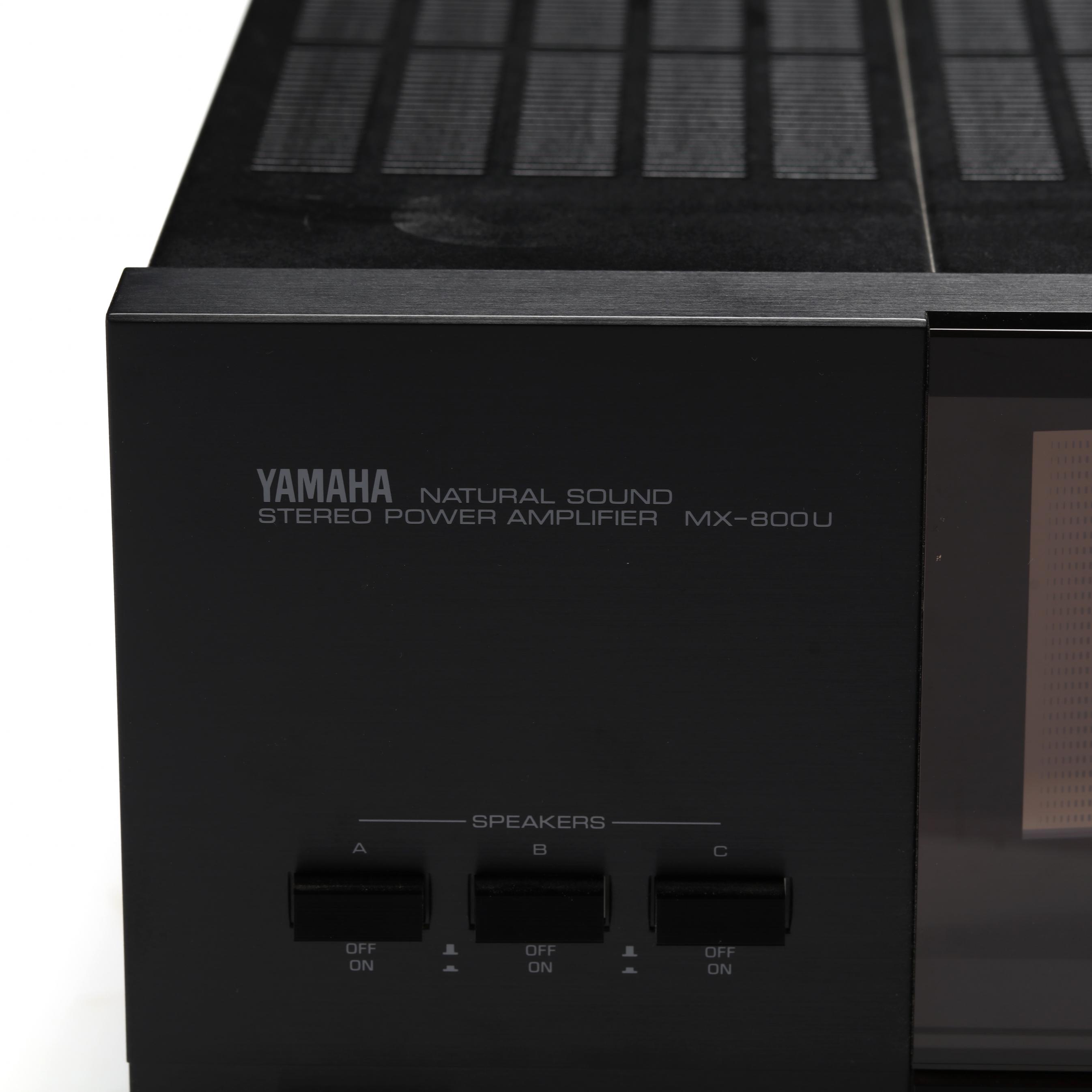 Yamaha MX-800U Natural Sound Stereo Power Amplifier (Lot 1364