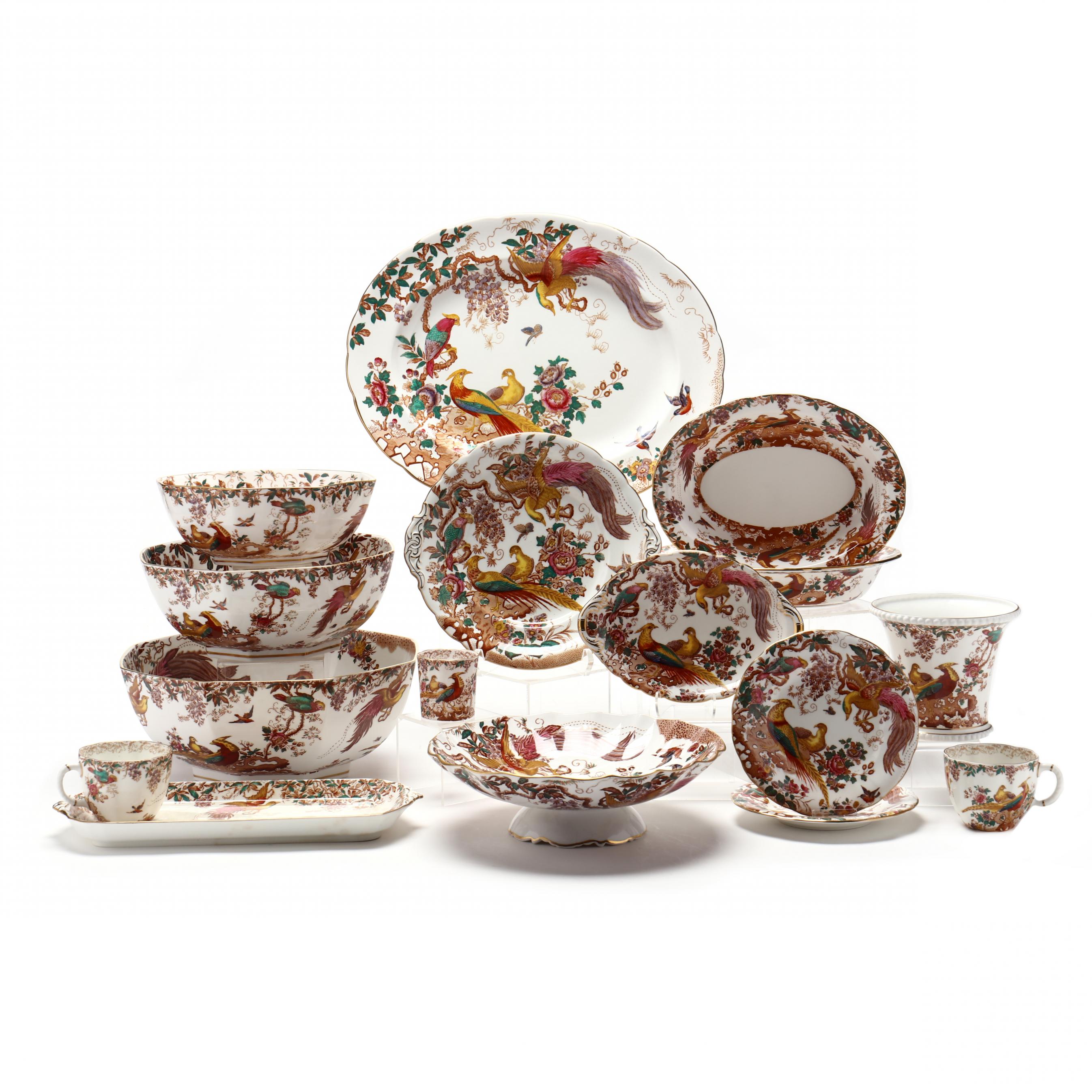  crown derby 陶器　鳥 Royal Crown Derby Birds - Etsy