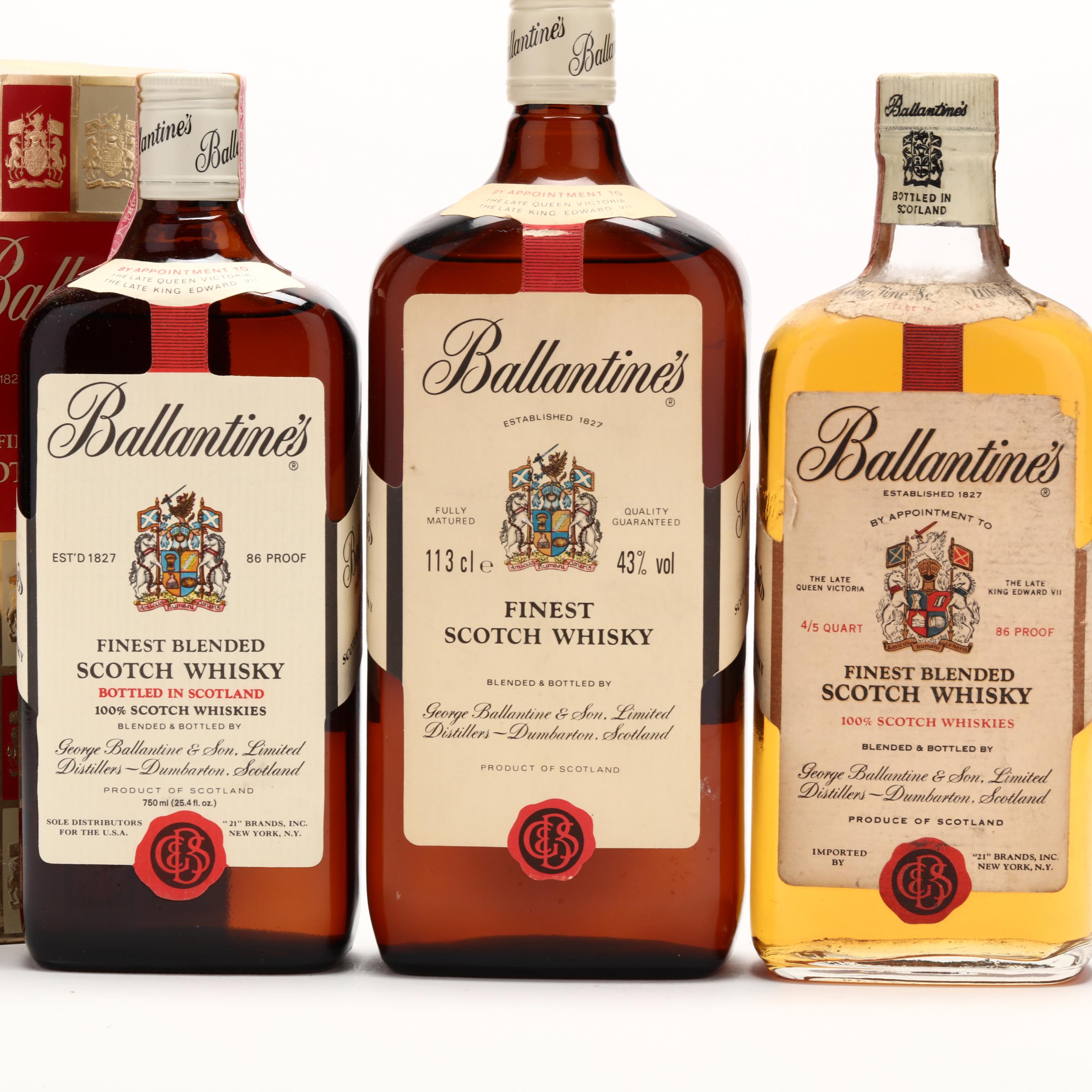 Ballantine's Scotch Whisky (Lot 4095 - Rare SpiritsJun 9