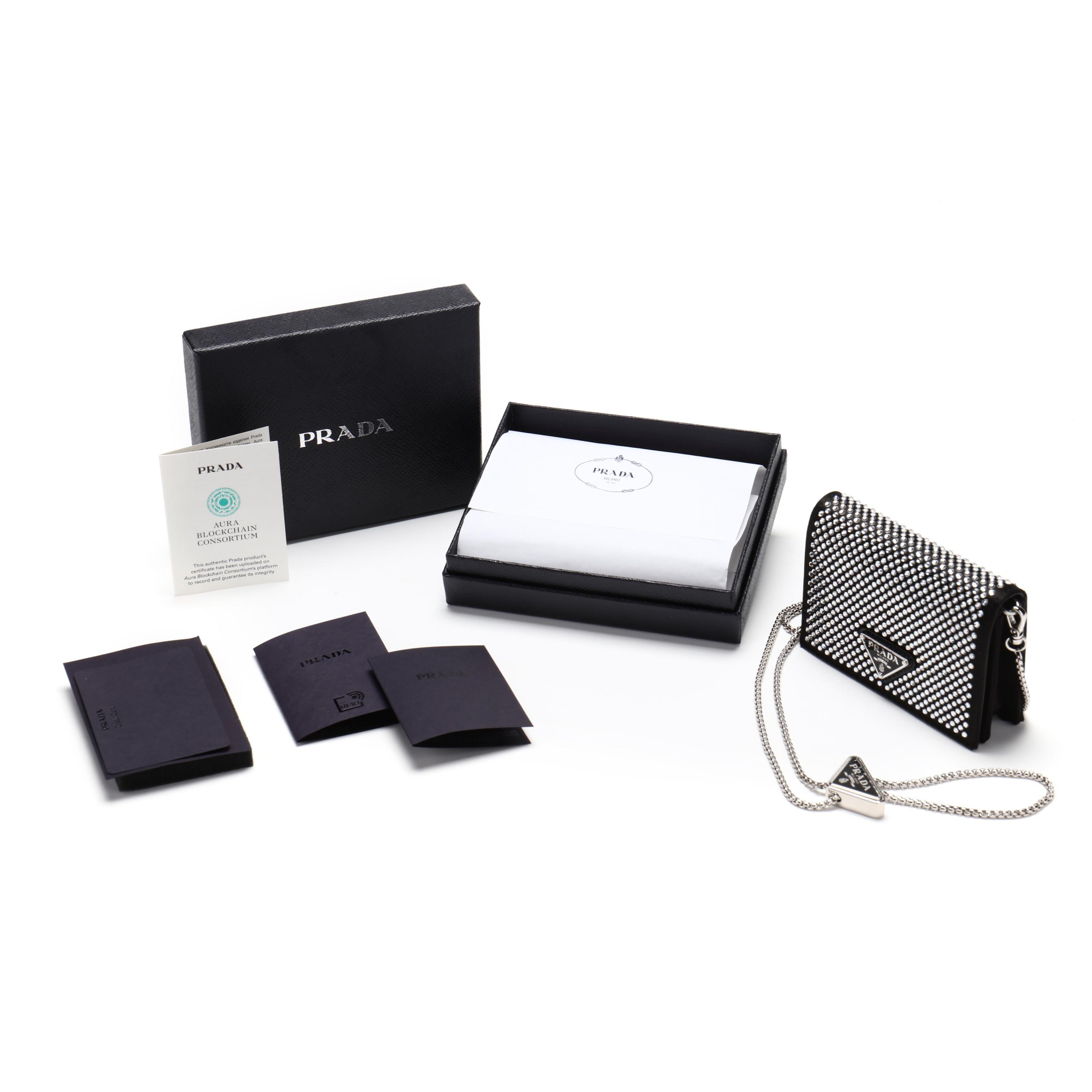 Prada Satin and Crystal Card Holder (Lot 3013 - Luxury Accessories,  Jewelry, & SilverJun 15, 2023, 10:00am)