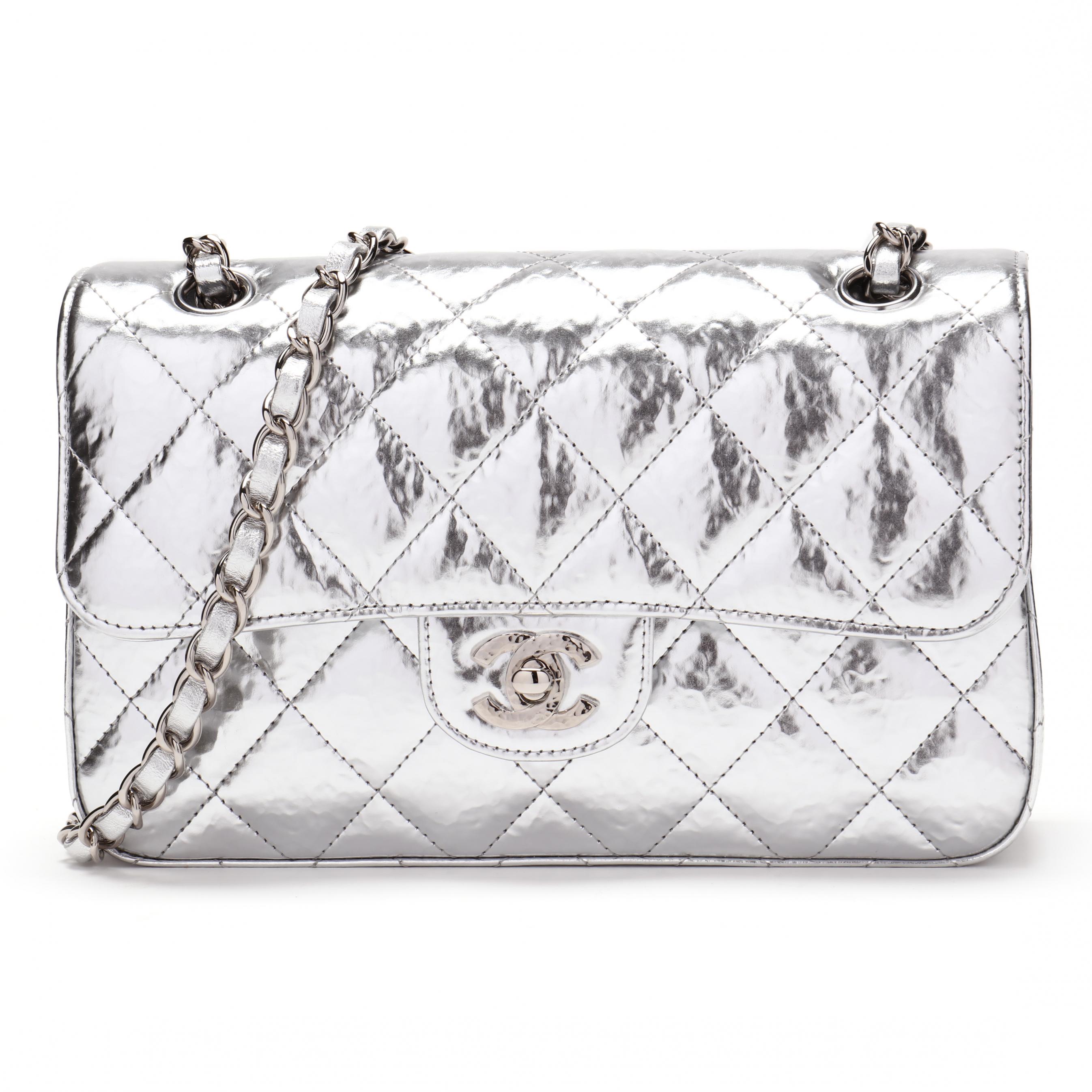 black chanel bag silver hardware